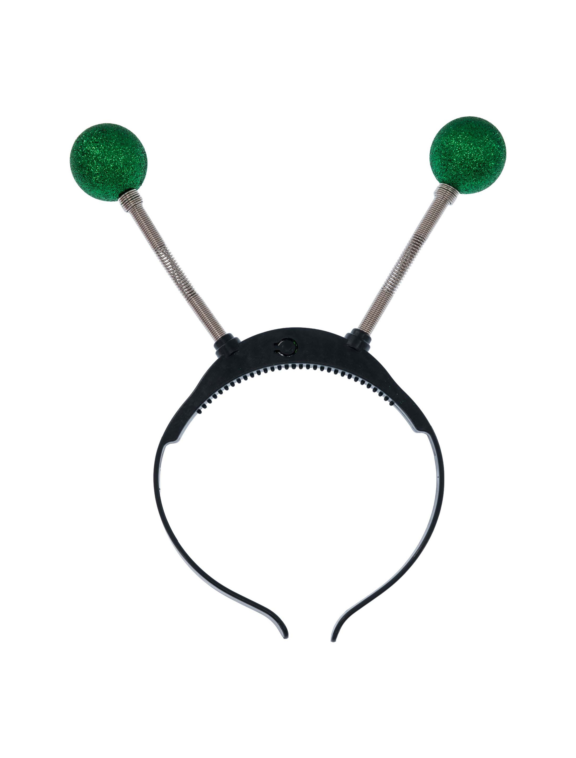 Haarreif LED Alien grün