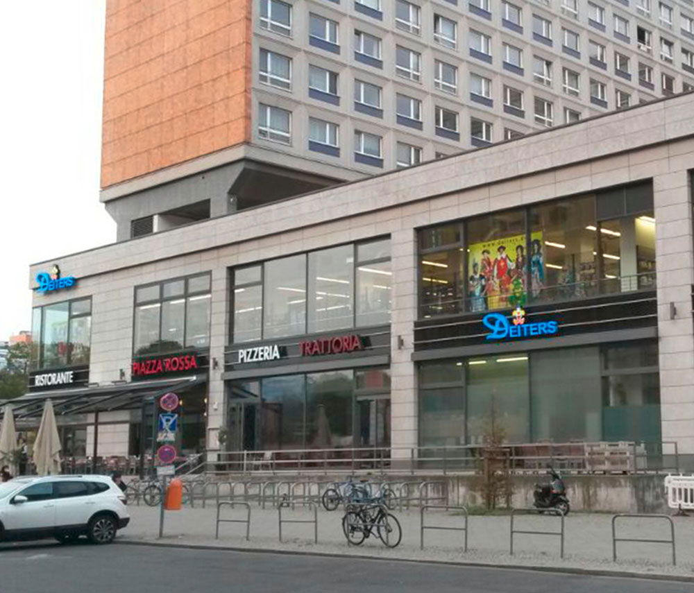 Deiters Kostümgeschäft in Berlin Außenansicht