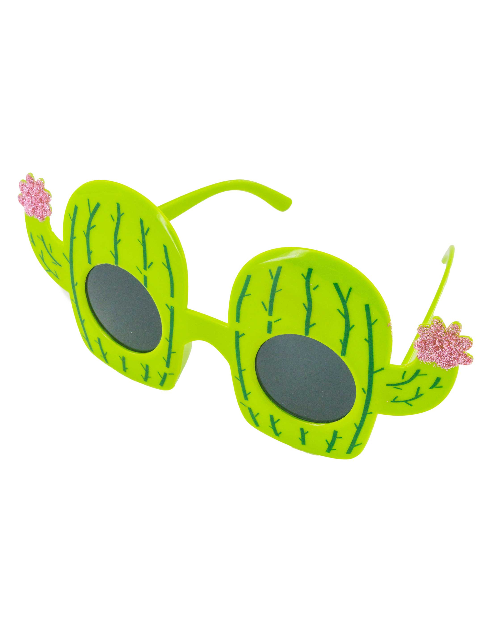 Brille Kaktus grün