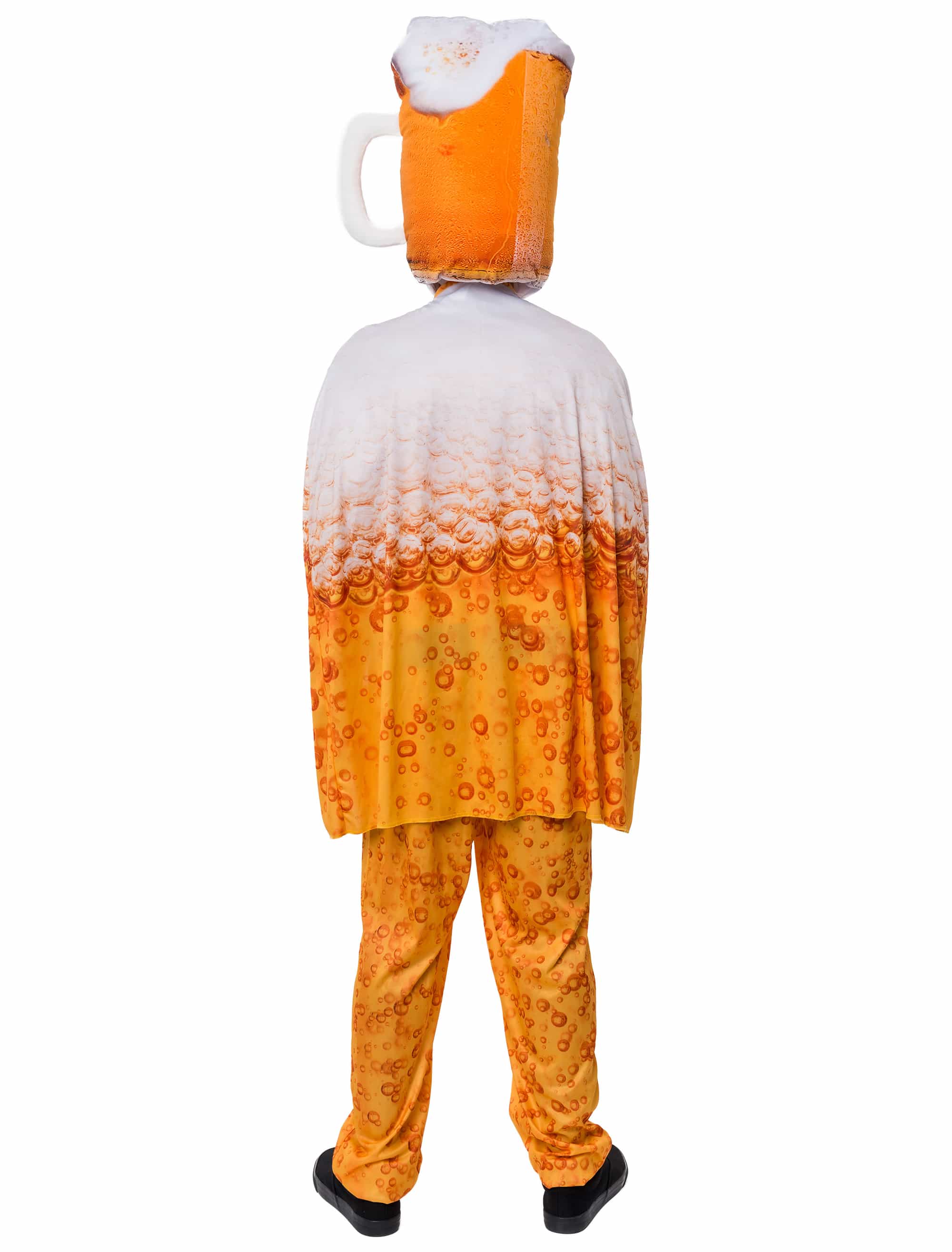 Kostüm Bierkönig 2-tlg. Herren gelb/weiß M/L