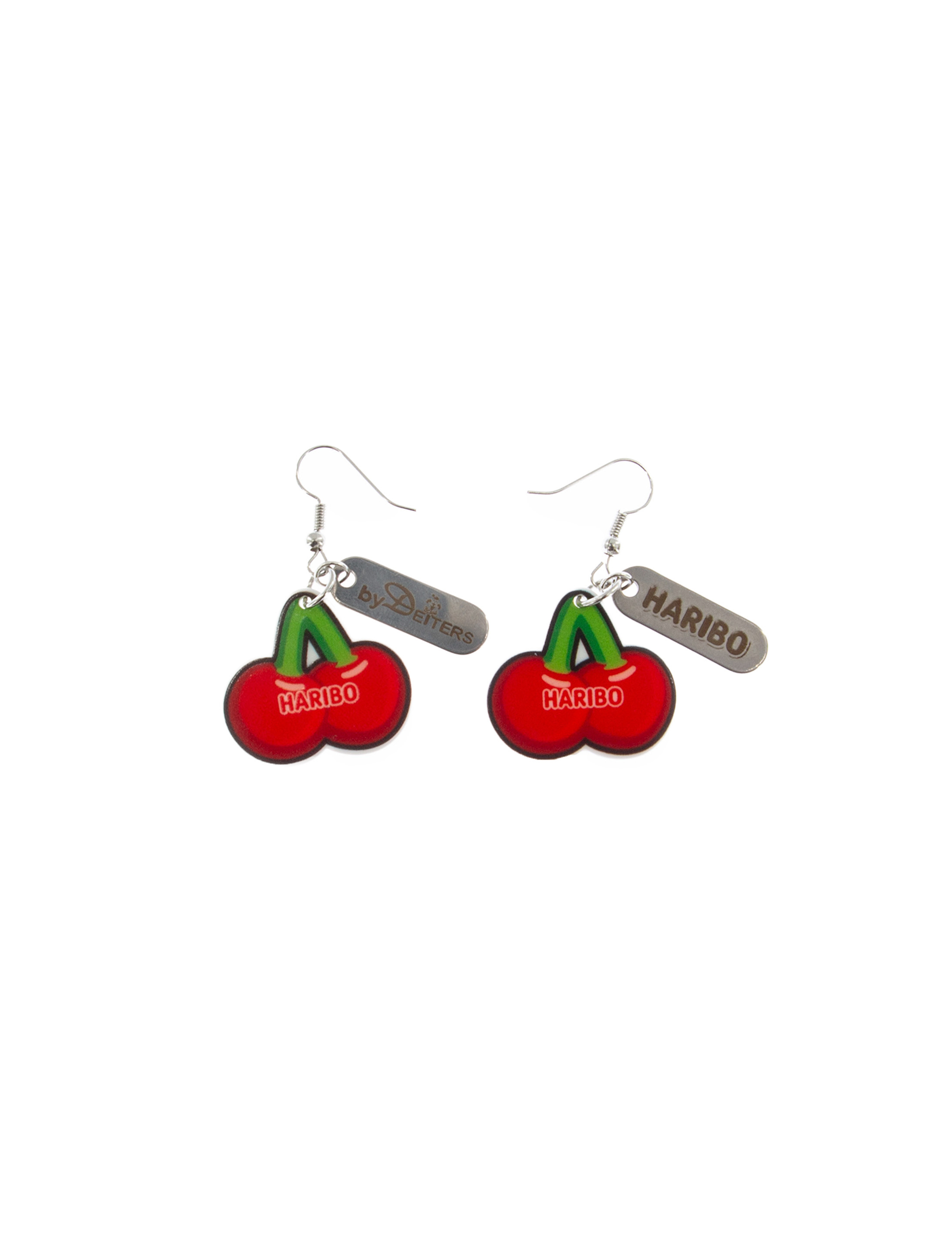 Ohrringe HARIBO Happy Cherries rot