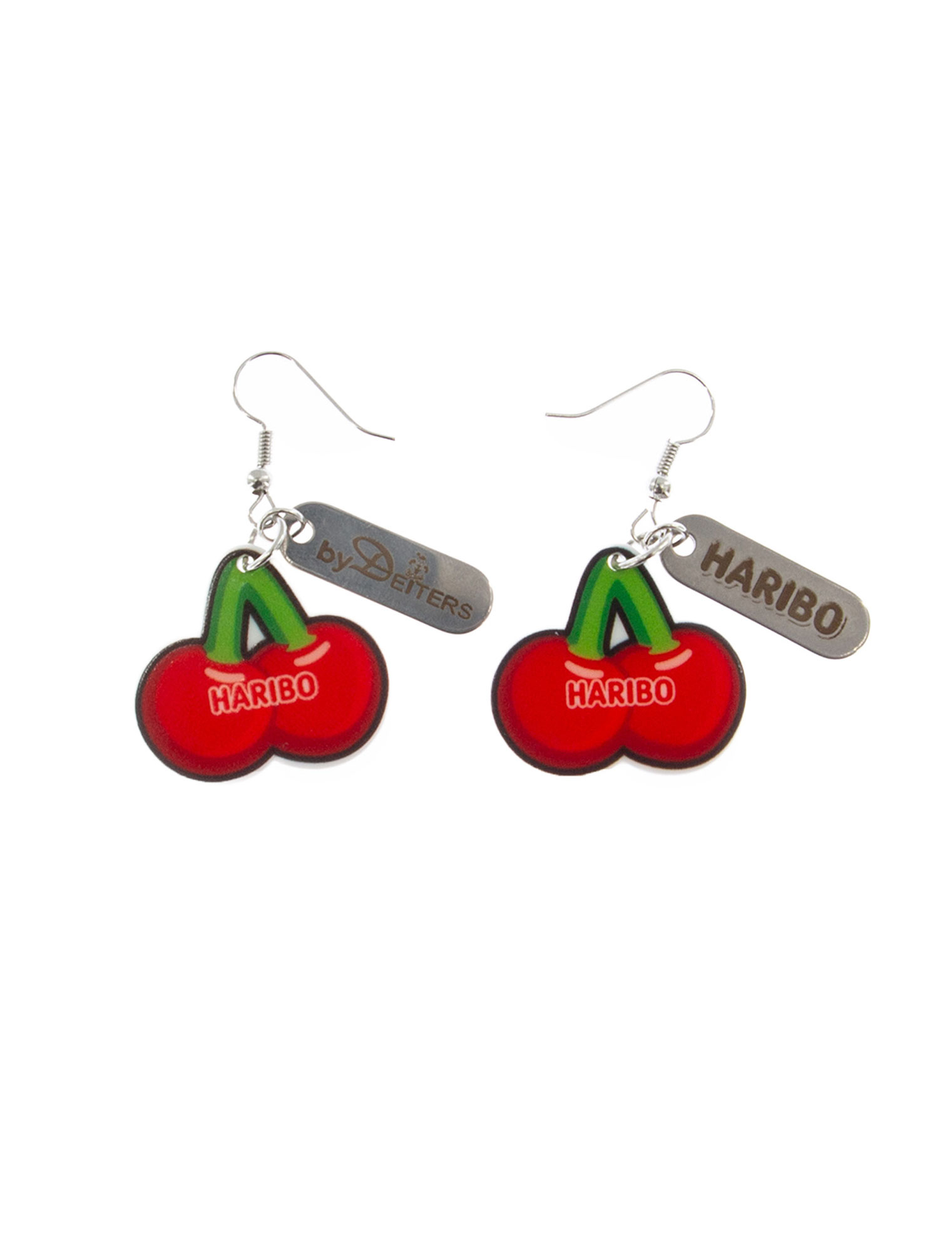 Ohrringe HARIBO Happy Cherries rot