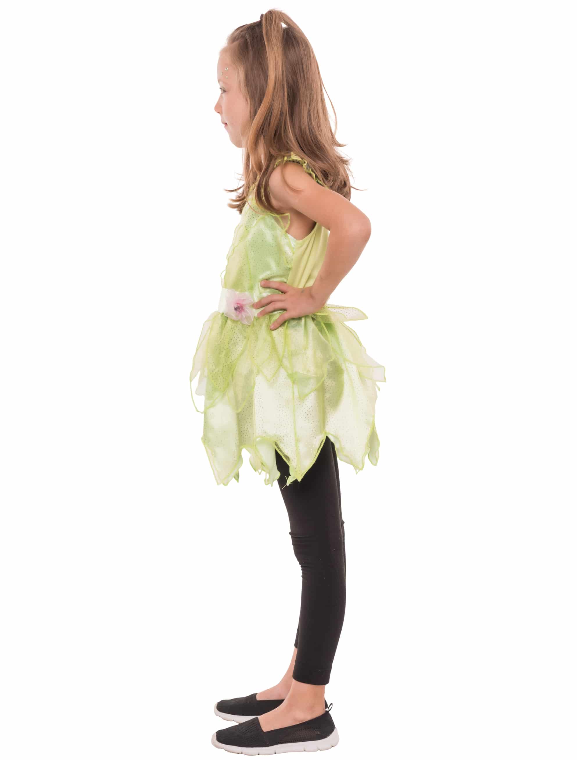 Kleid Fee Kinder grün 4-6 Jahre