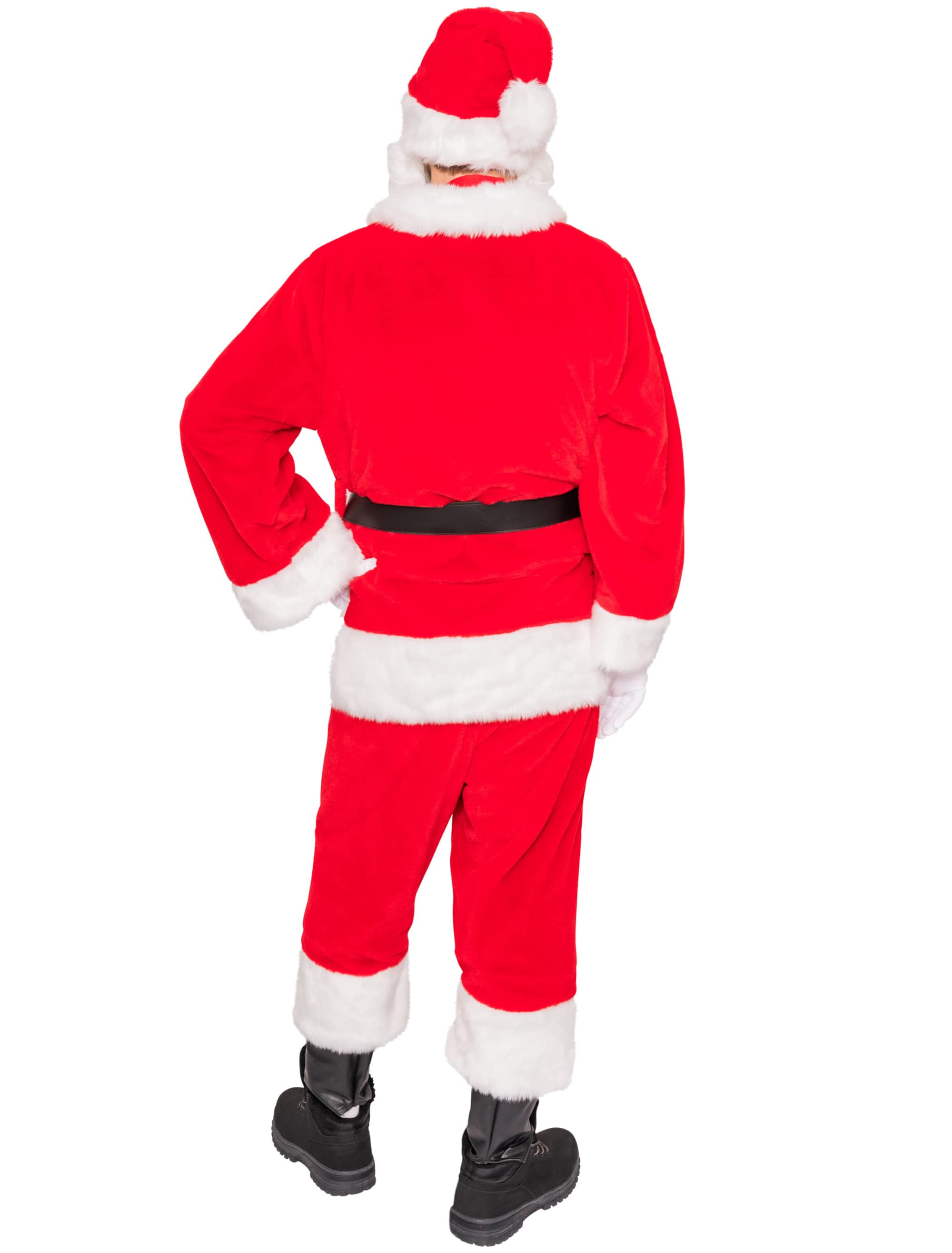 Anzug Weihnachtsmann 4-tlg. Herren rot S/M