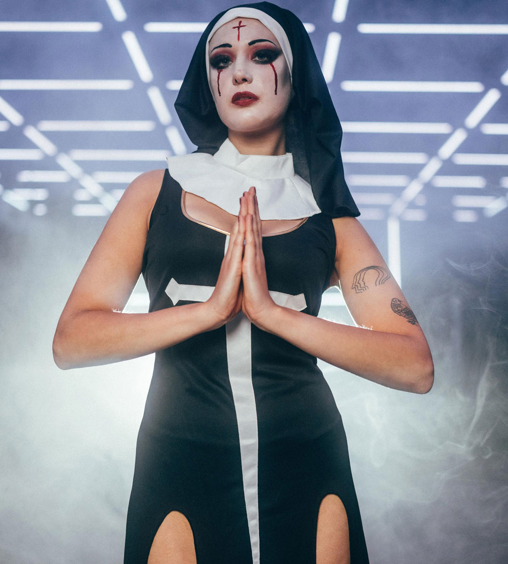 Halloween Partnerkostüm Nonne & Kardinal bei Deiters kaufen