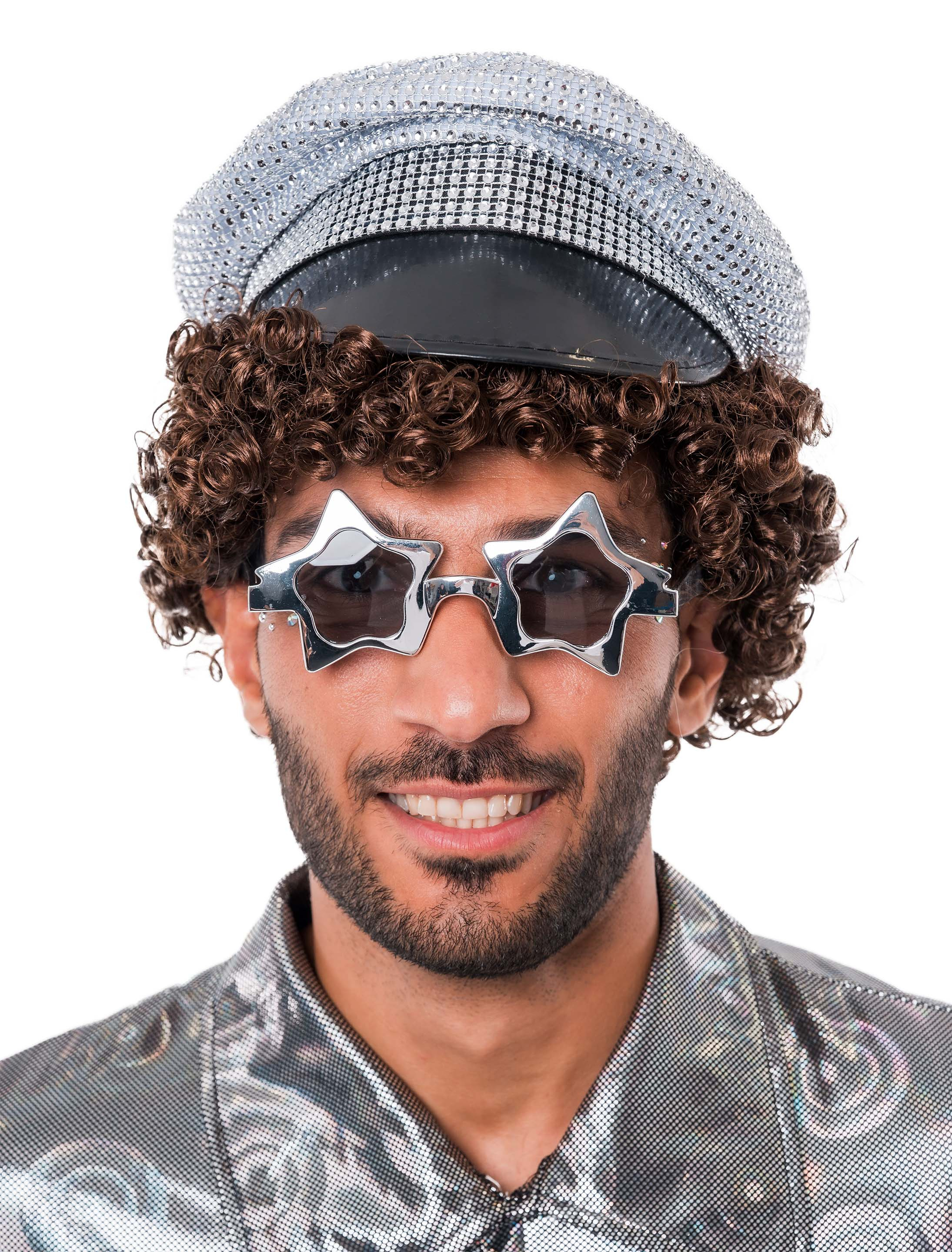 Brille Stern silber