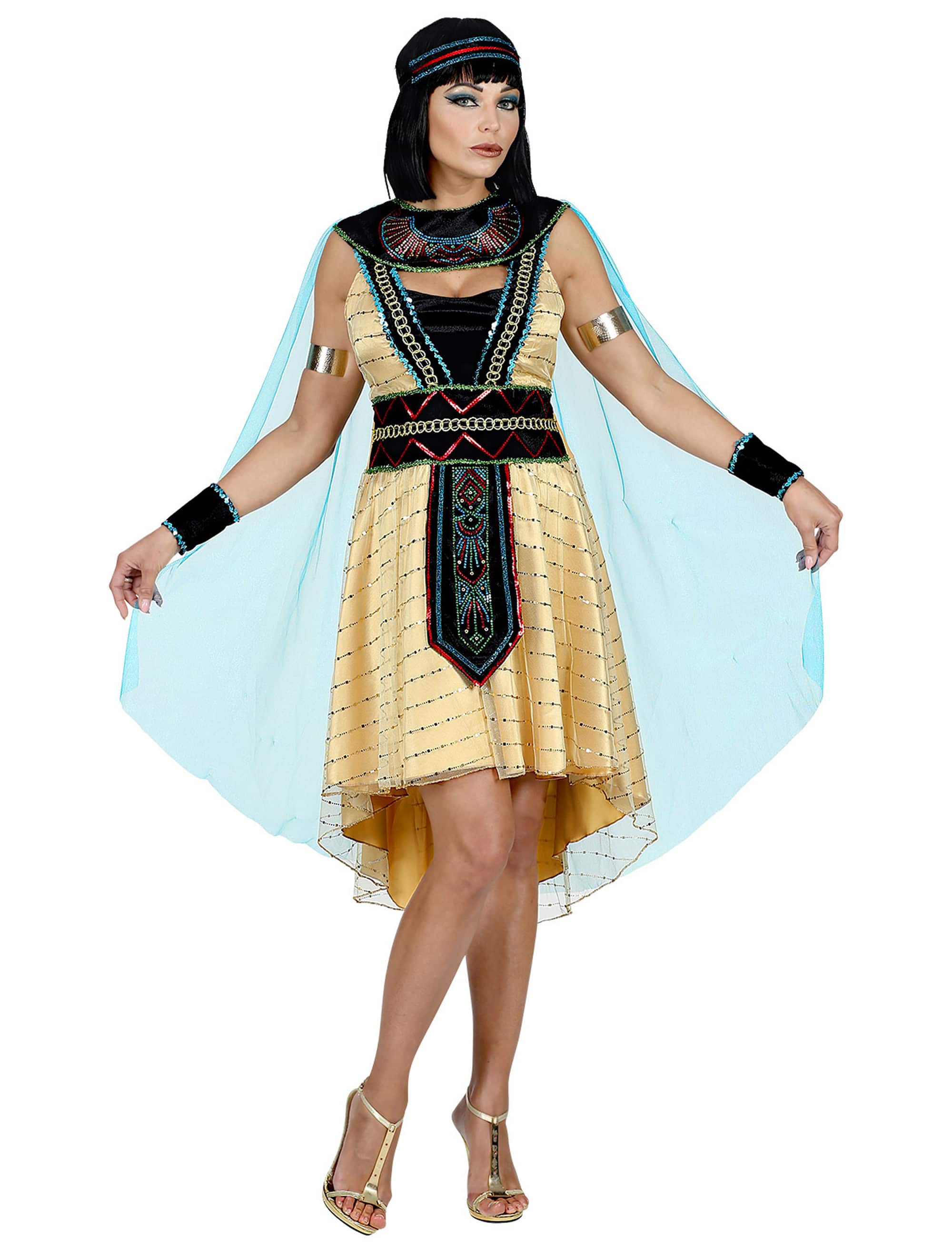 Kleid Nofretete 3-tlg.