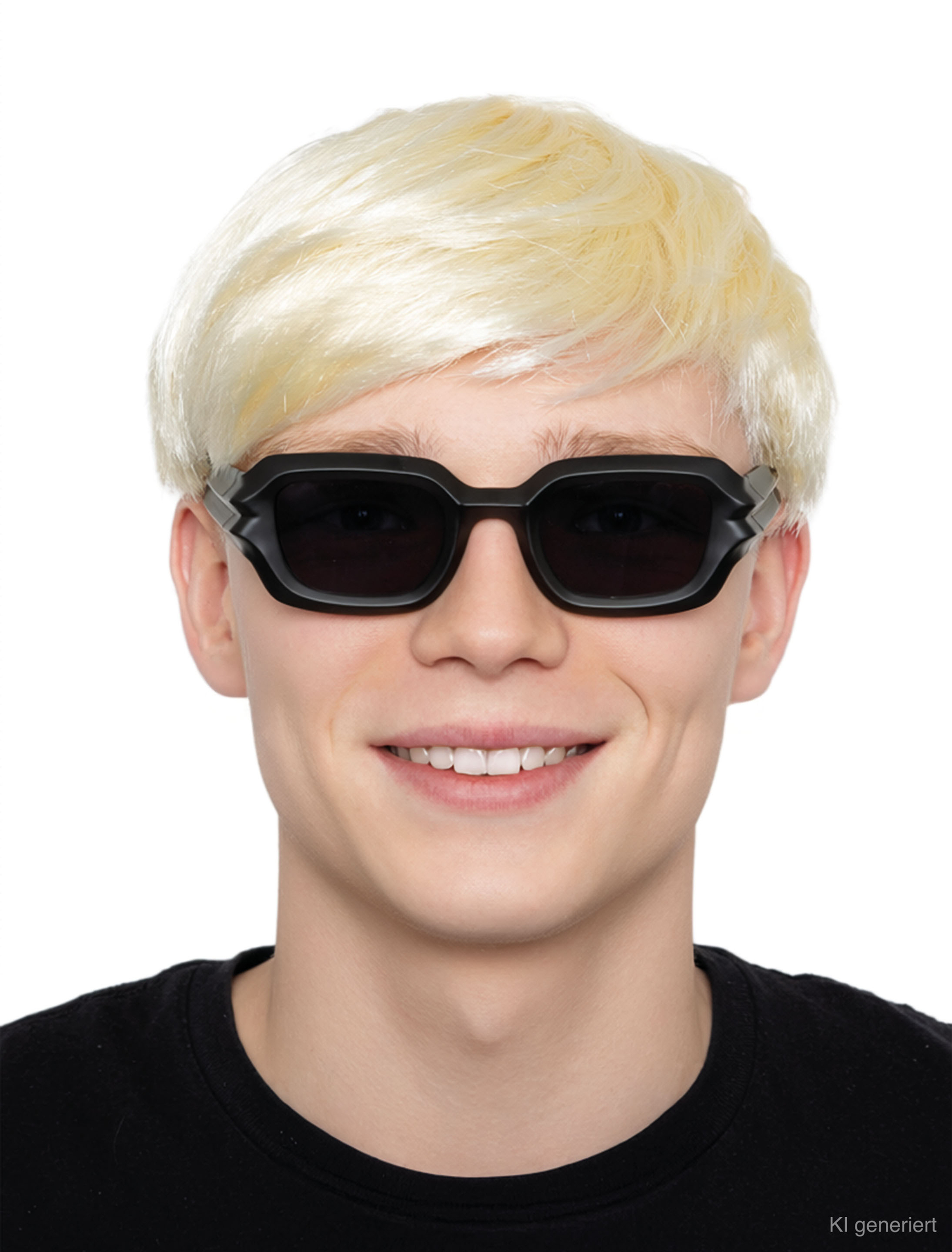 Perücke kurz glatt blond