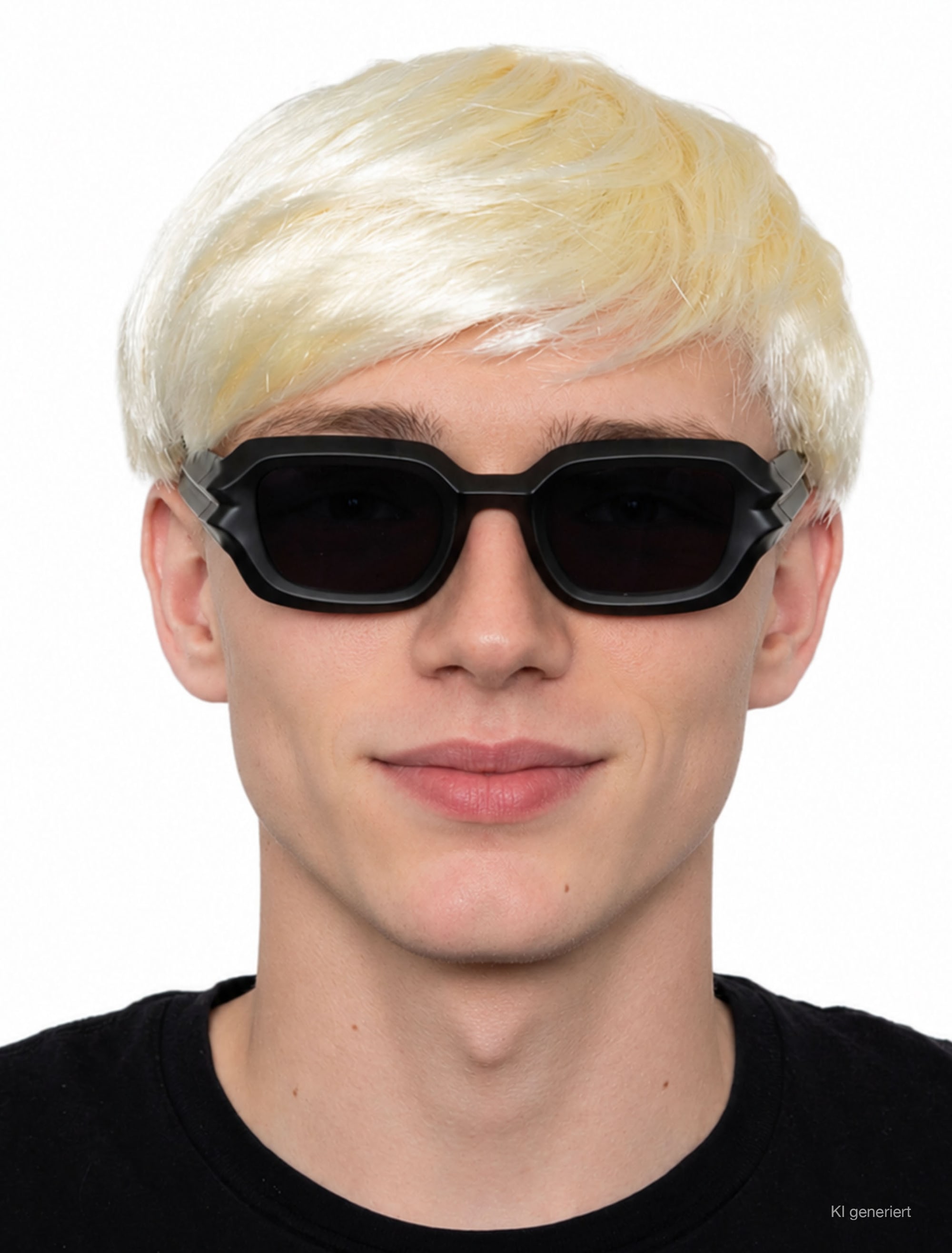 Perücke kurz glatt blond