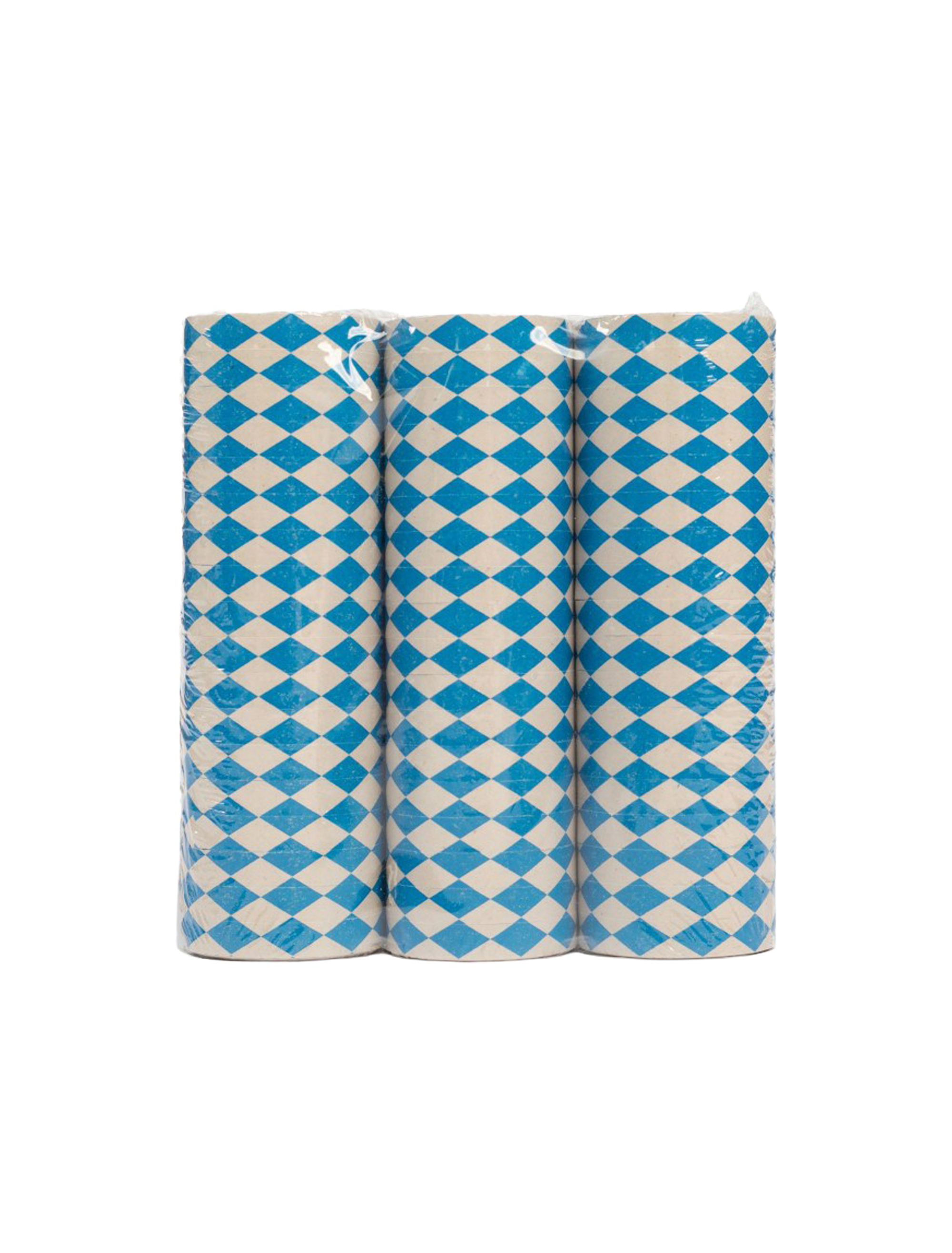 Luftschlangen Oktoberzauber 3 Stk. blau/weiß