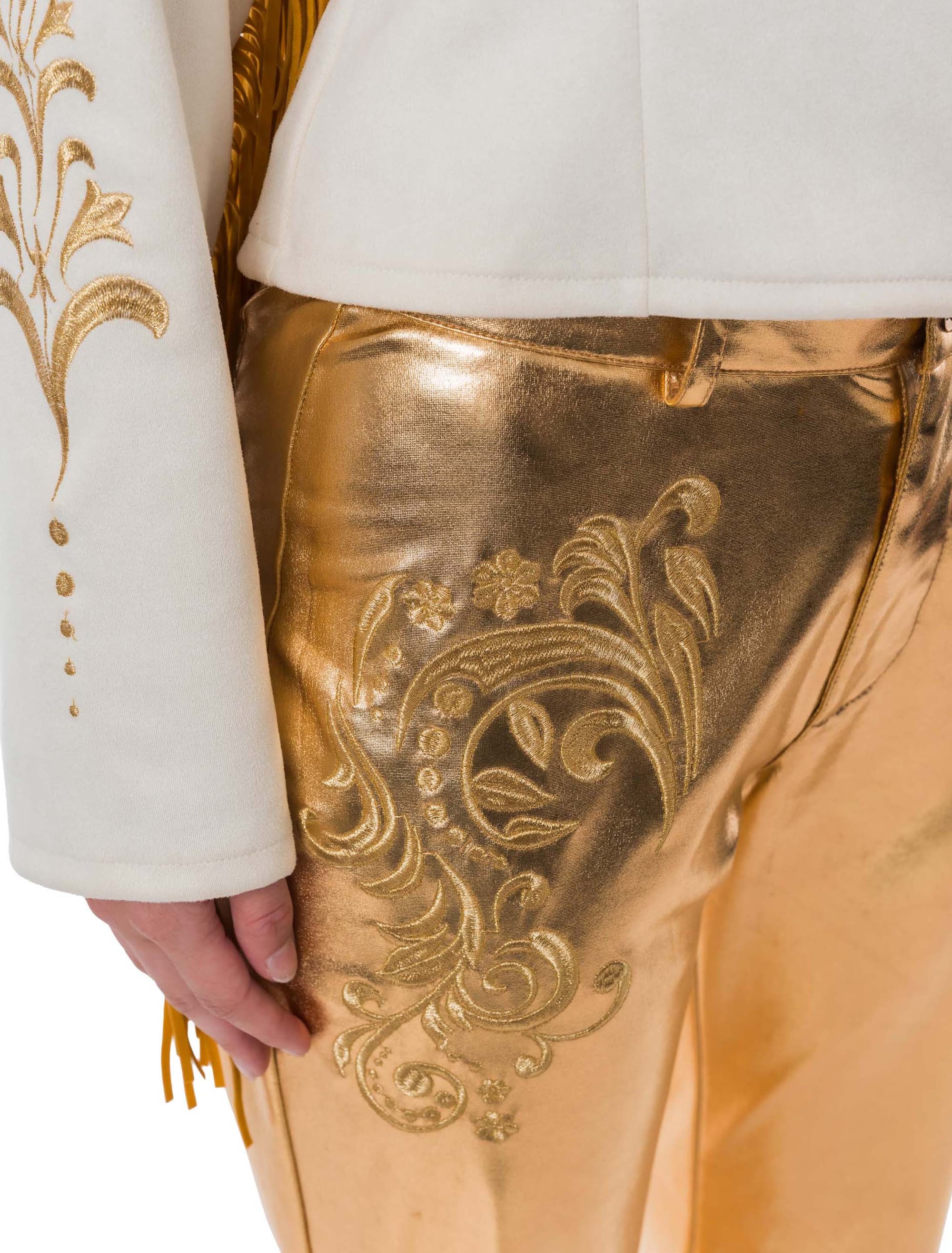 Hose Wilder Westen Damen gold M
