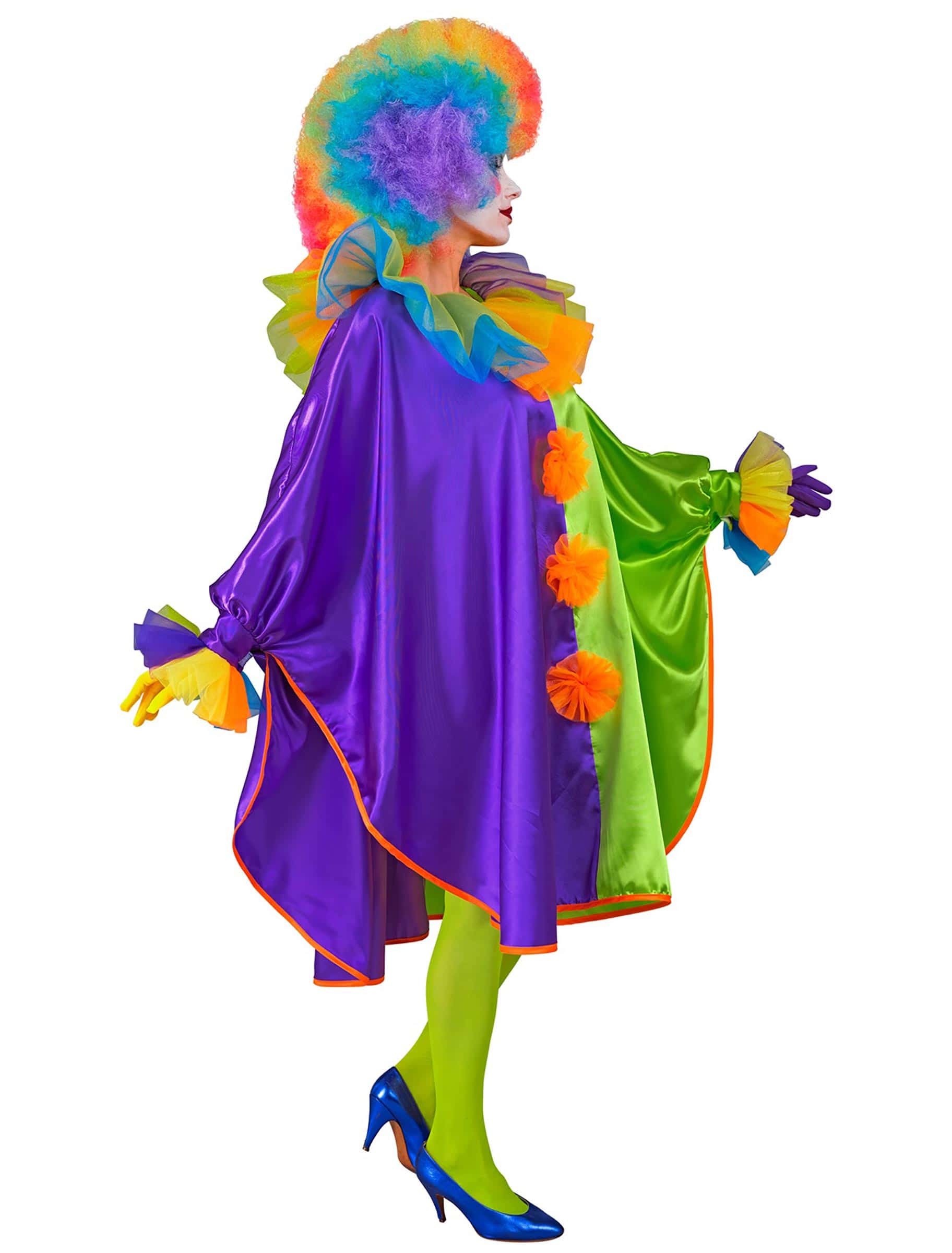 Poncho Clown bunt one size