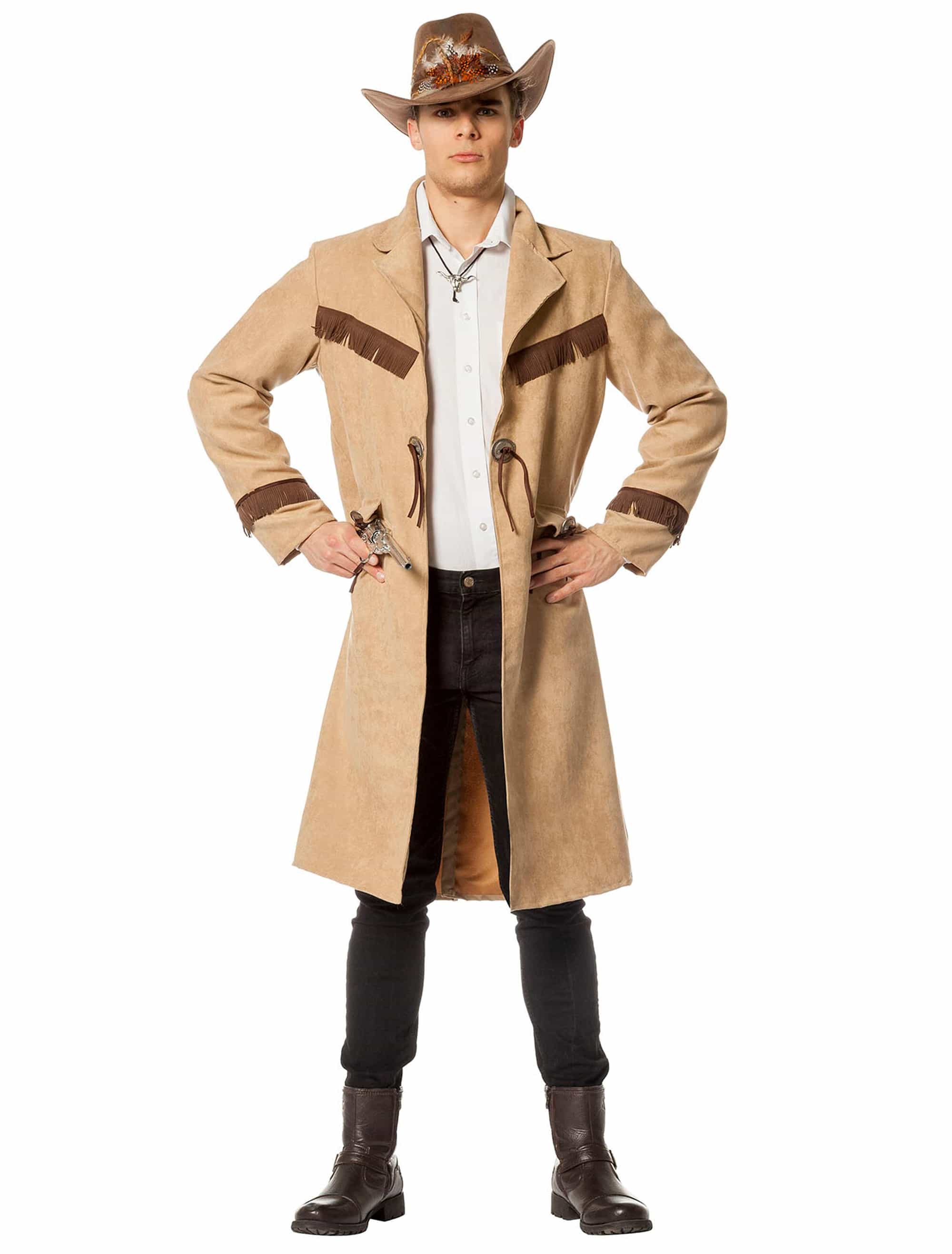 Cowboymantel deluxe beige 52