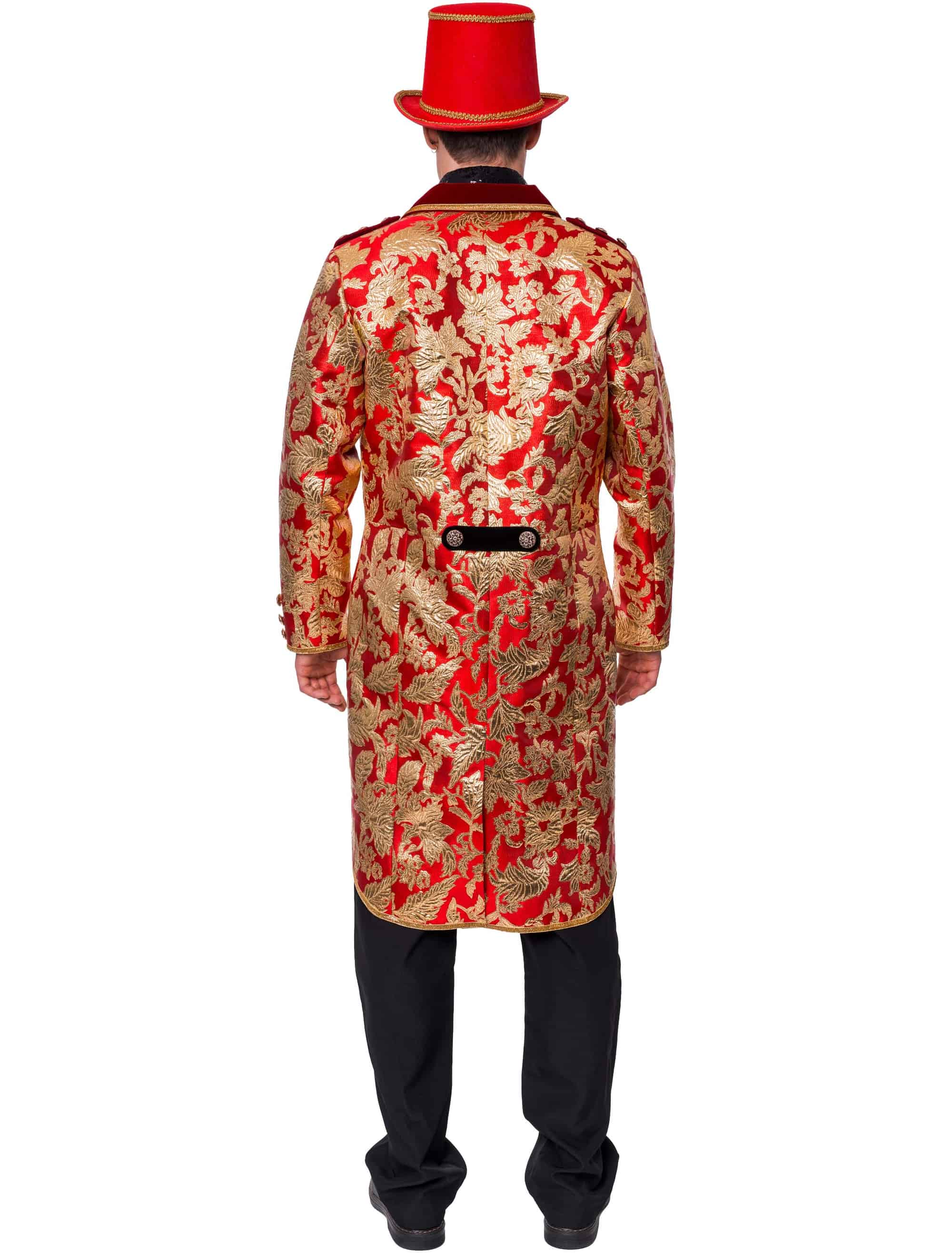 Frack Barock Herren rot/gold S