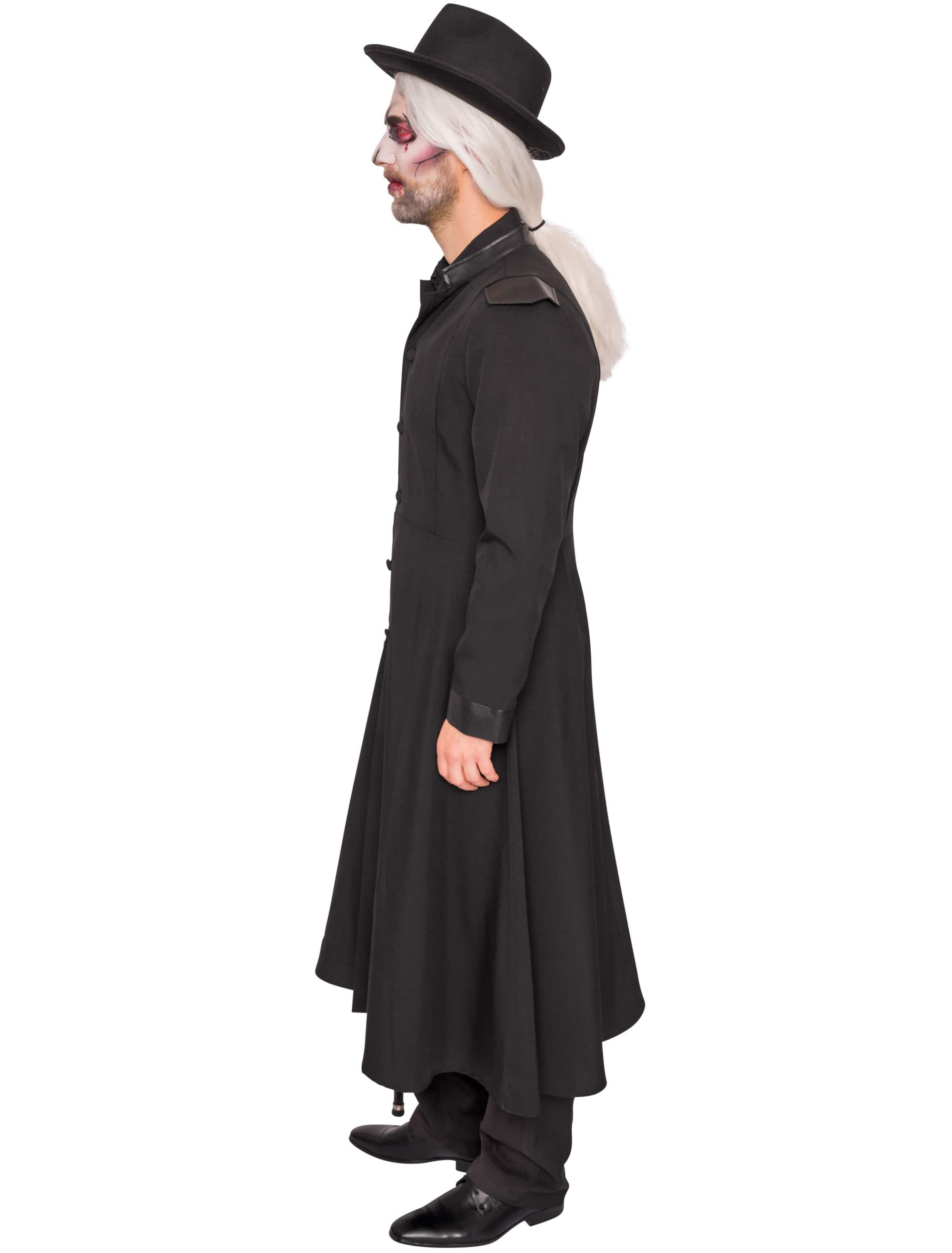 Mantel Hexer Herren schwarz S/M