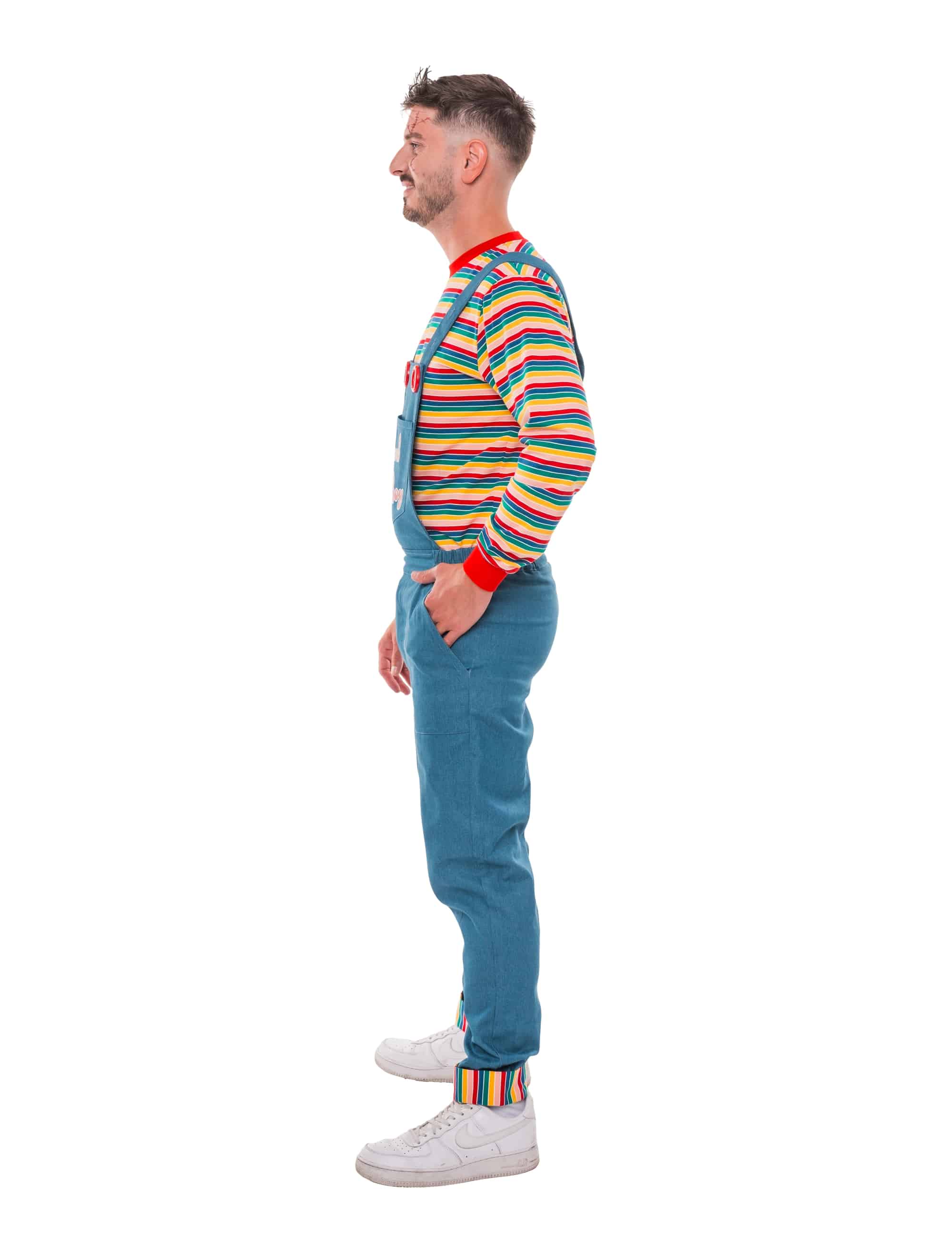Latzhose Killerchuck blau S