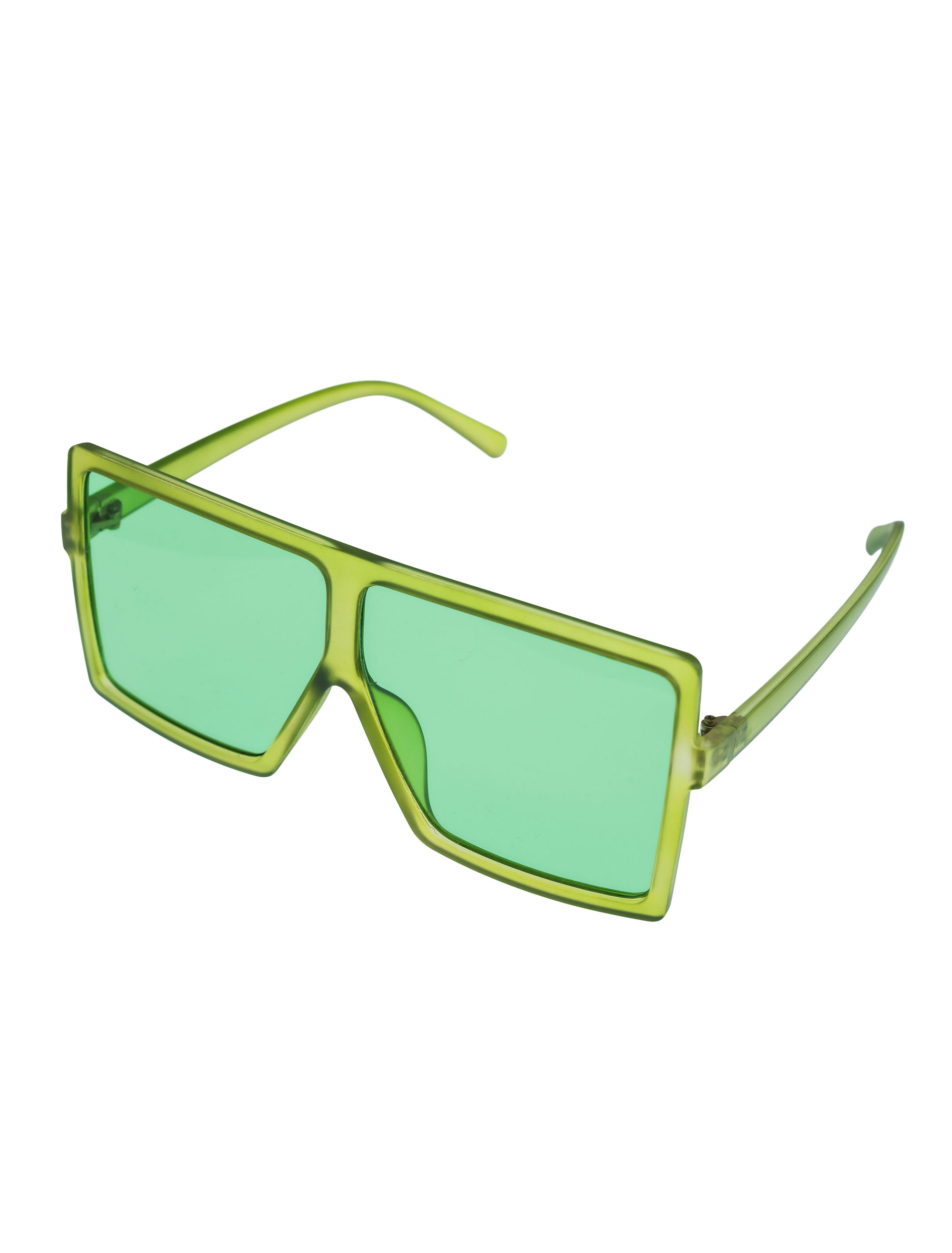 Brille eckig grün