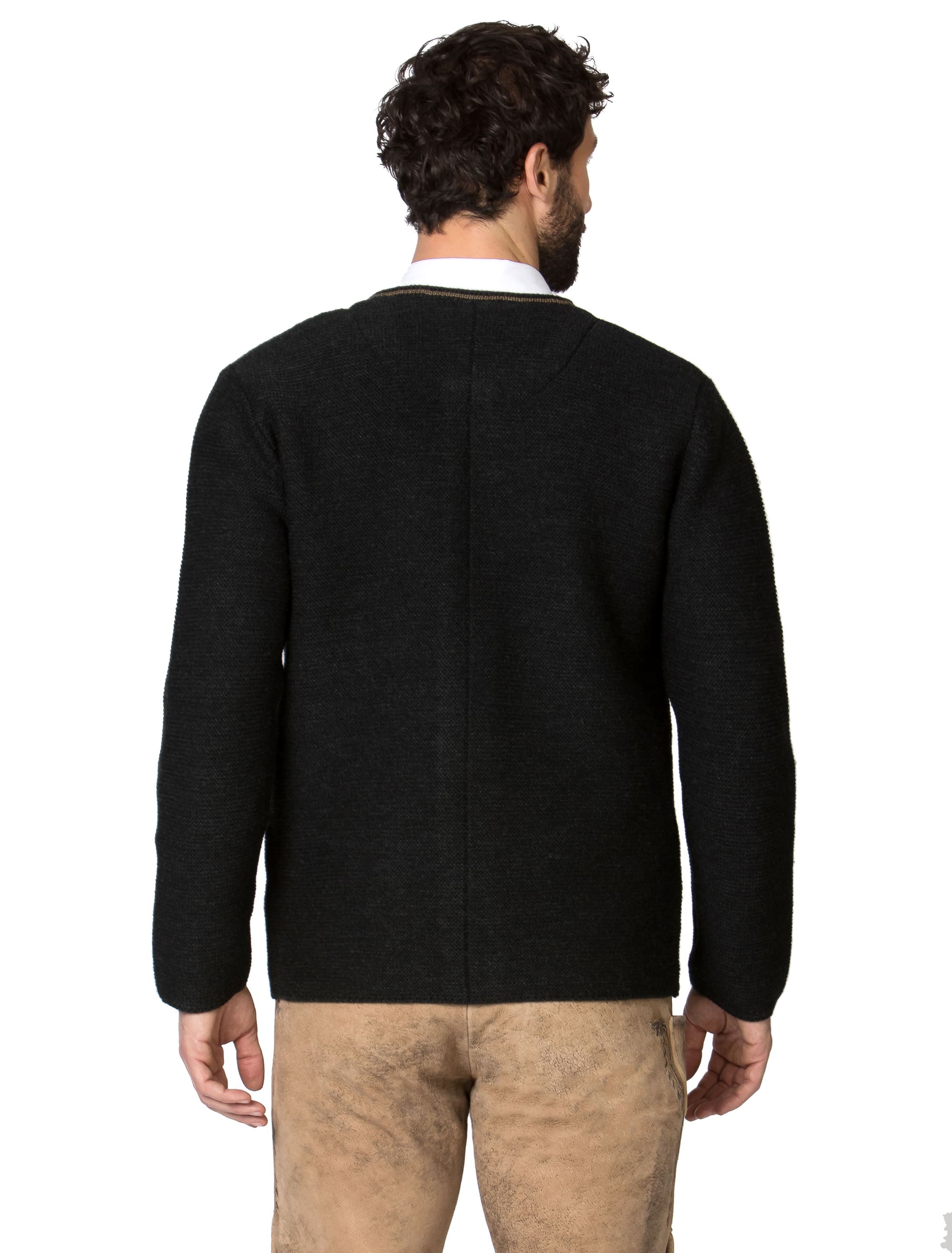 Trachtenjacke Martin Herren anthrazit 58