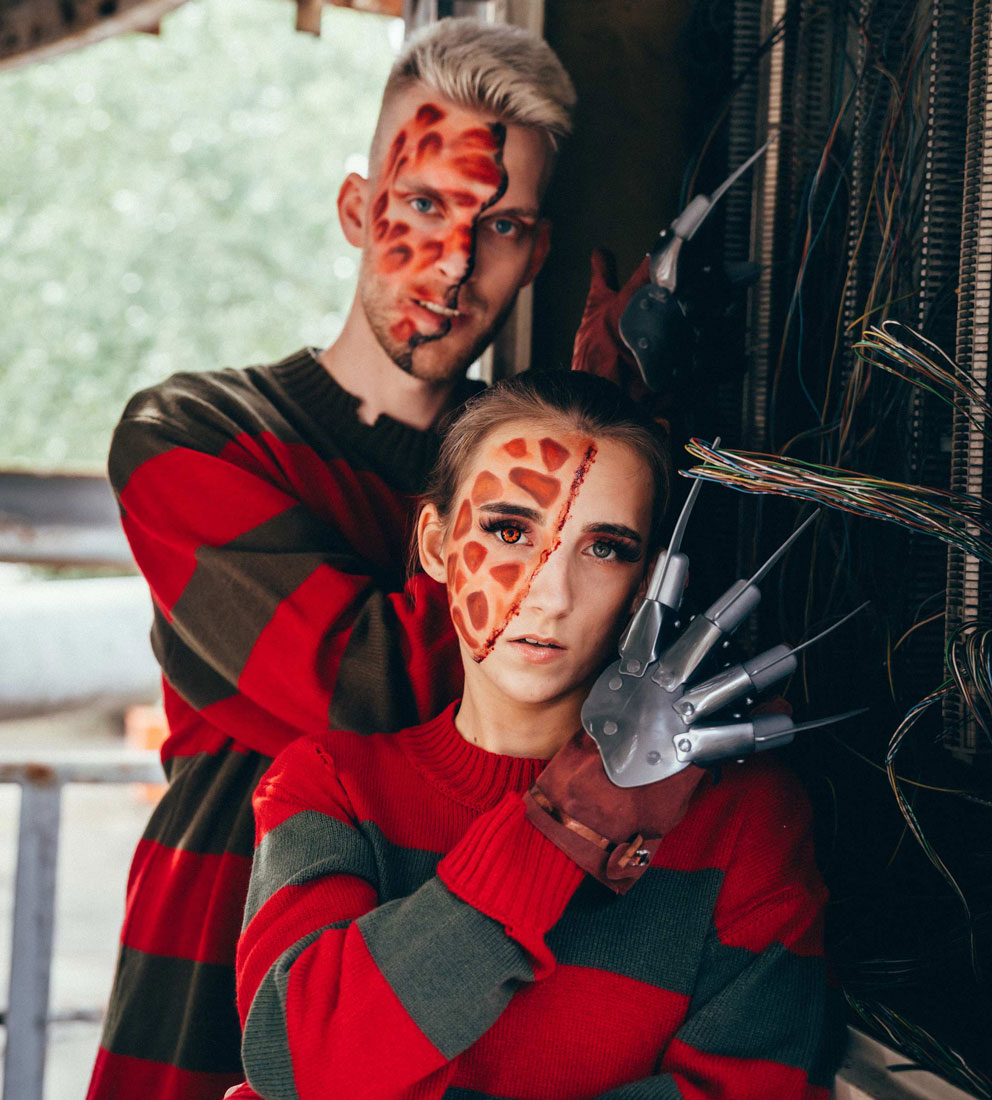Halloween Partnerkostüm Albtraumfiguren bei Deiters kaufen