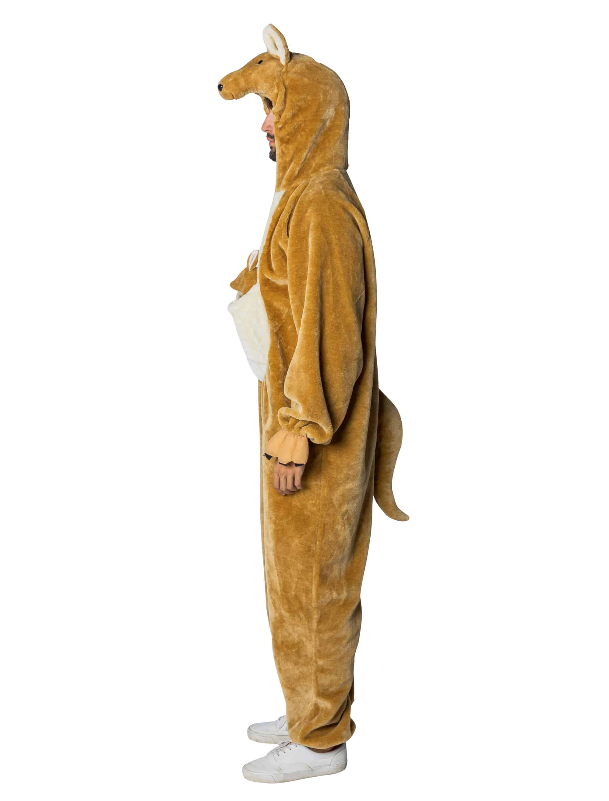 Overall Plüsch Känguru Herren