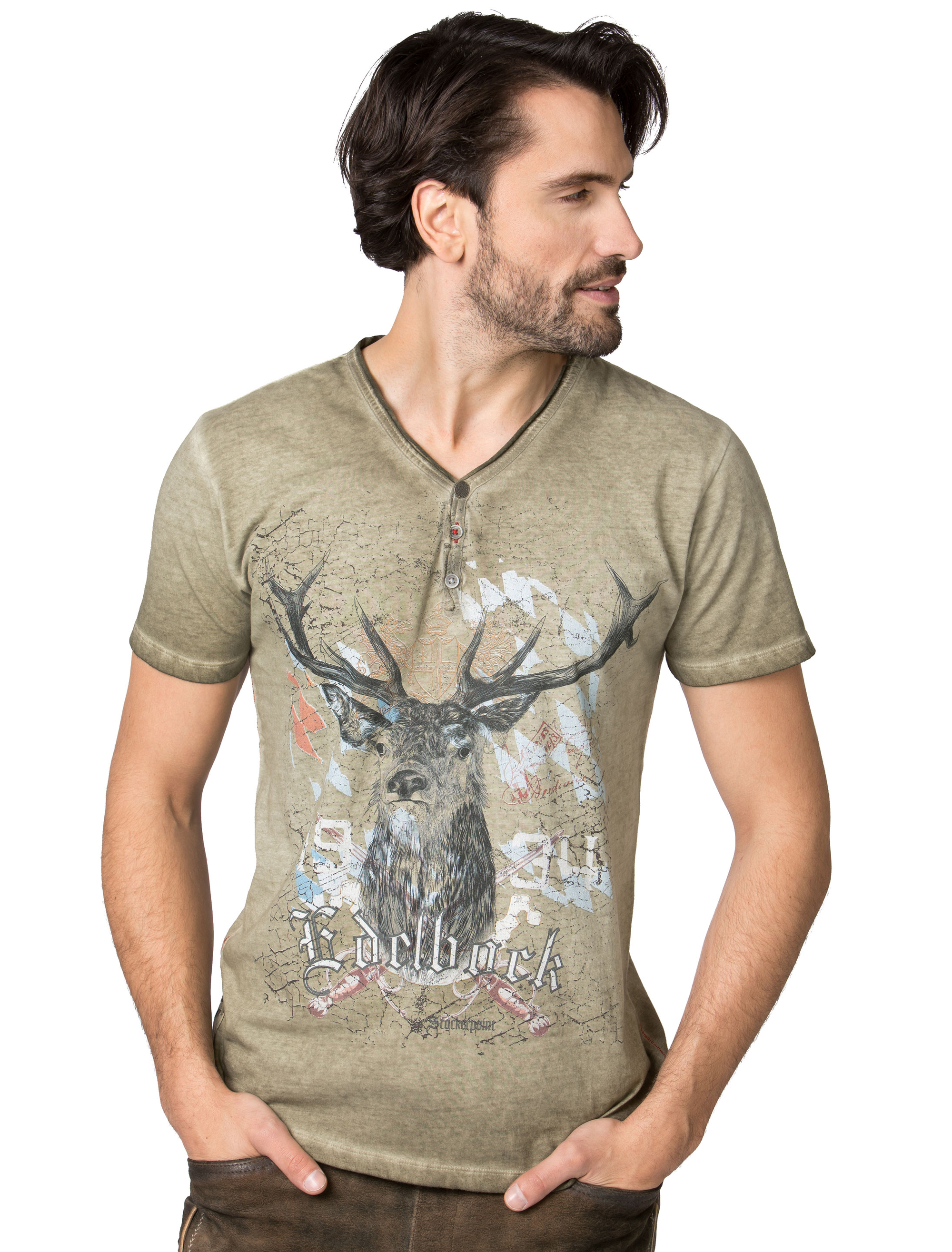 Trachtenshirt Günther beige L