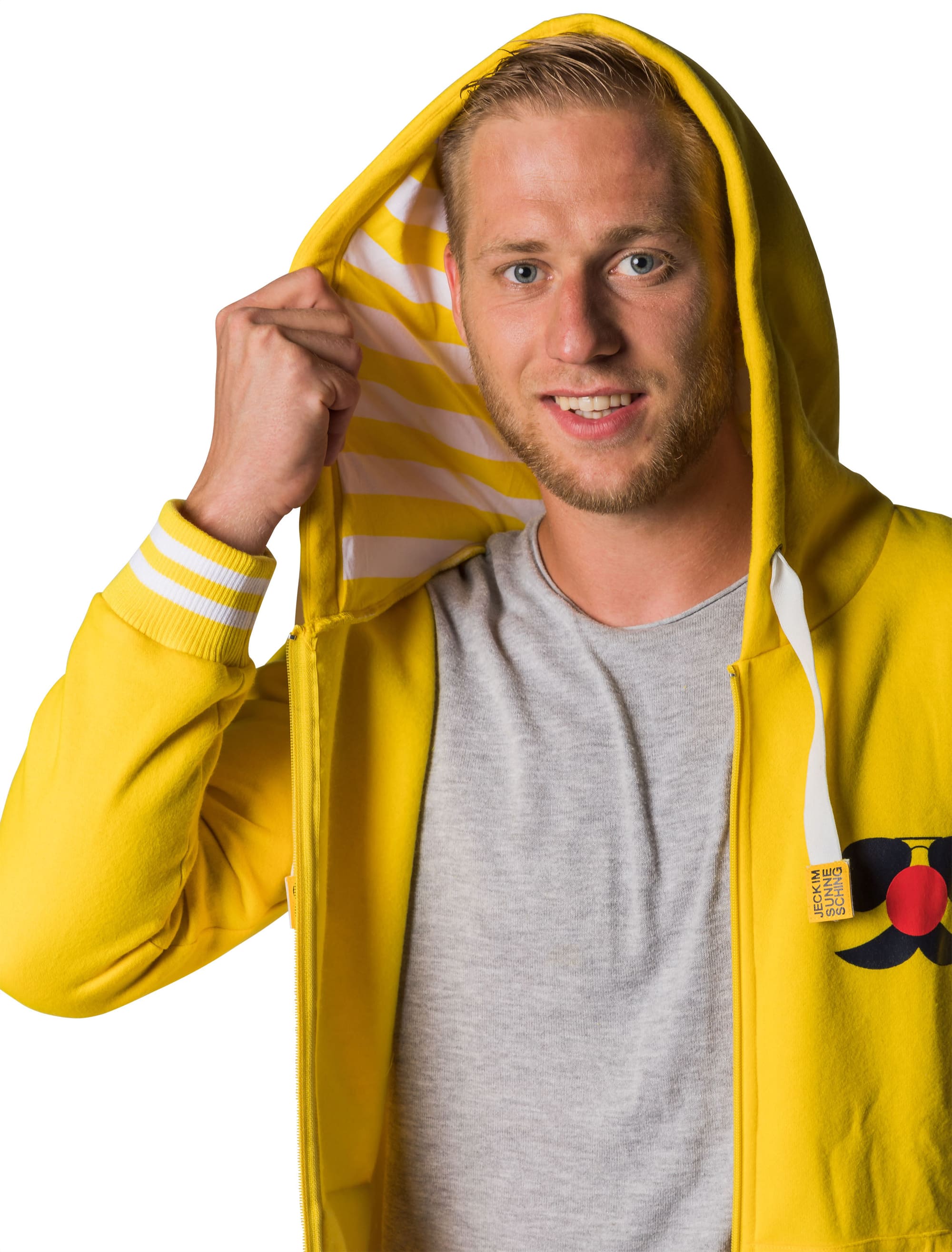 JIS Sweatshirt Jeck im Sunnesching Unisex gelb XS/S