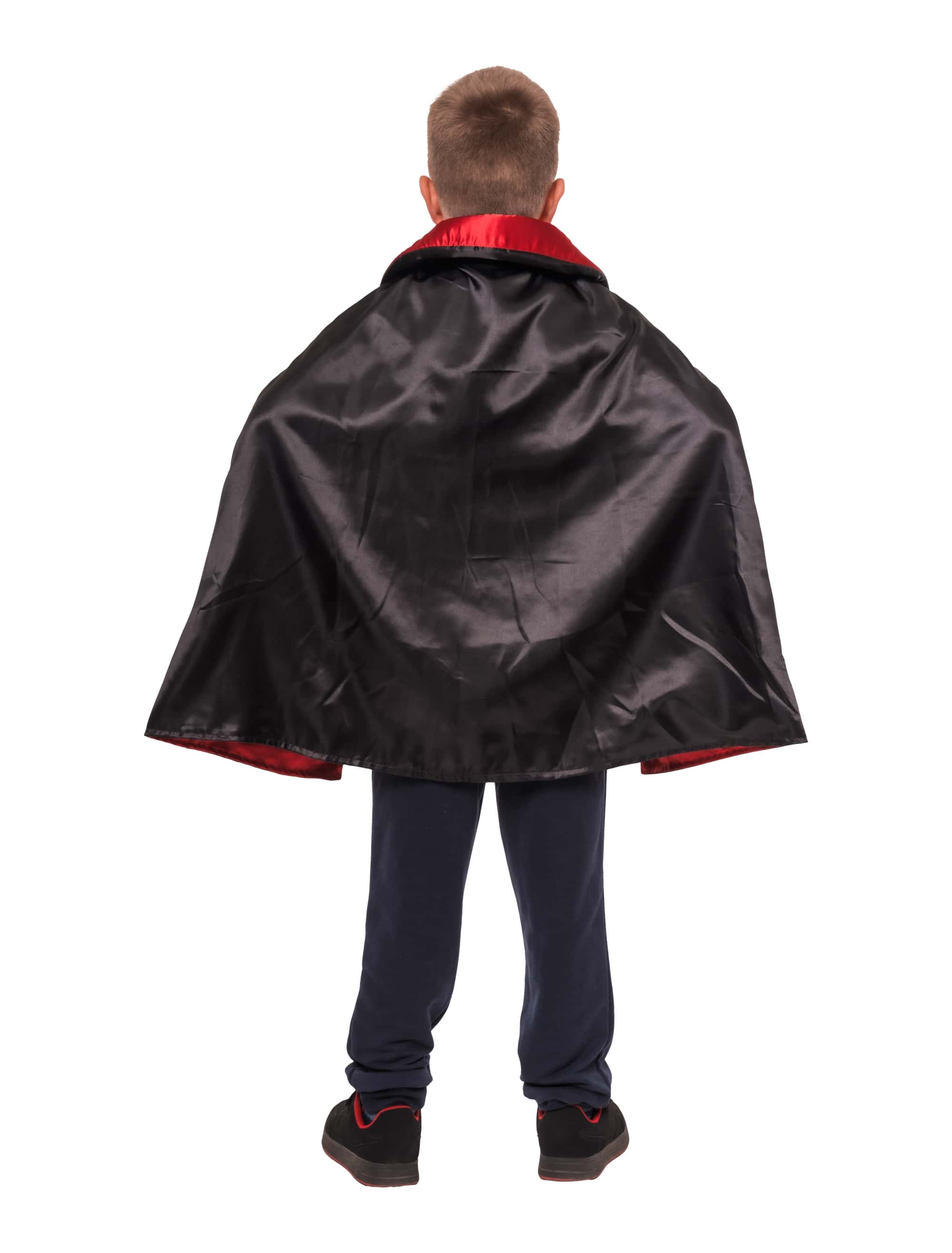 Kostüm Vampir 2-tlg. Kinder schwarz/weiß/rot 4-6 Jahre
