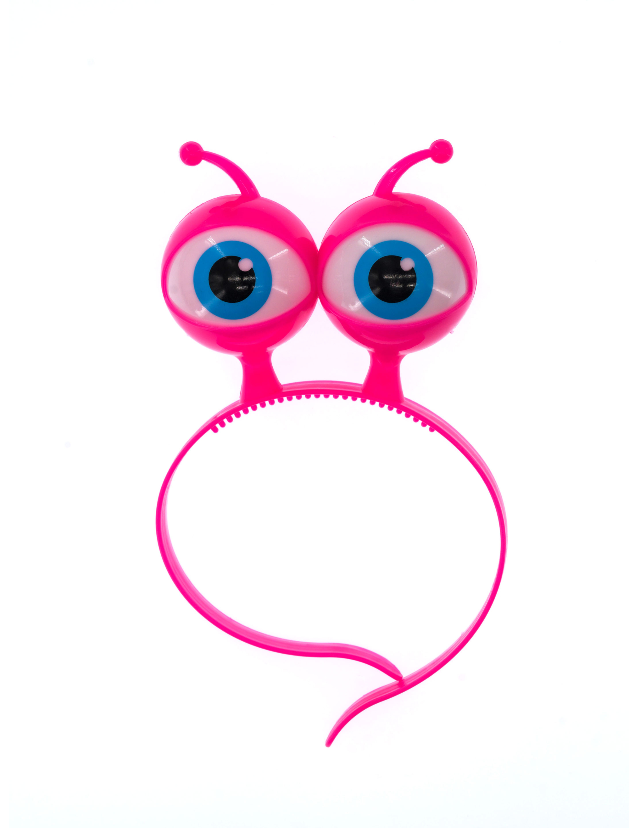 Haarreifen Alien Augen pink