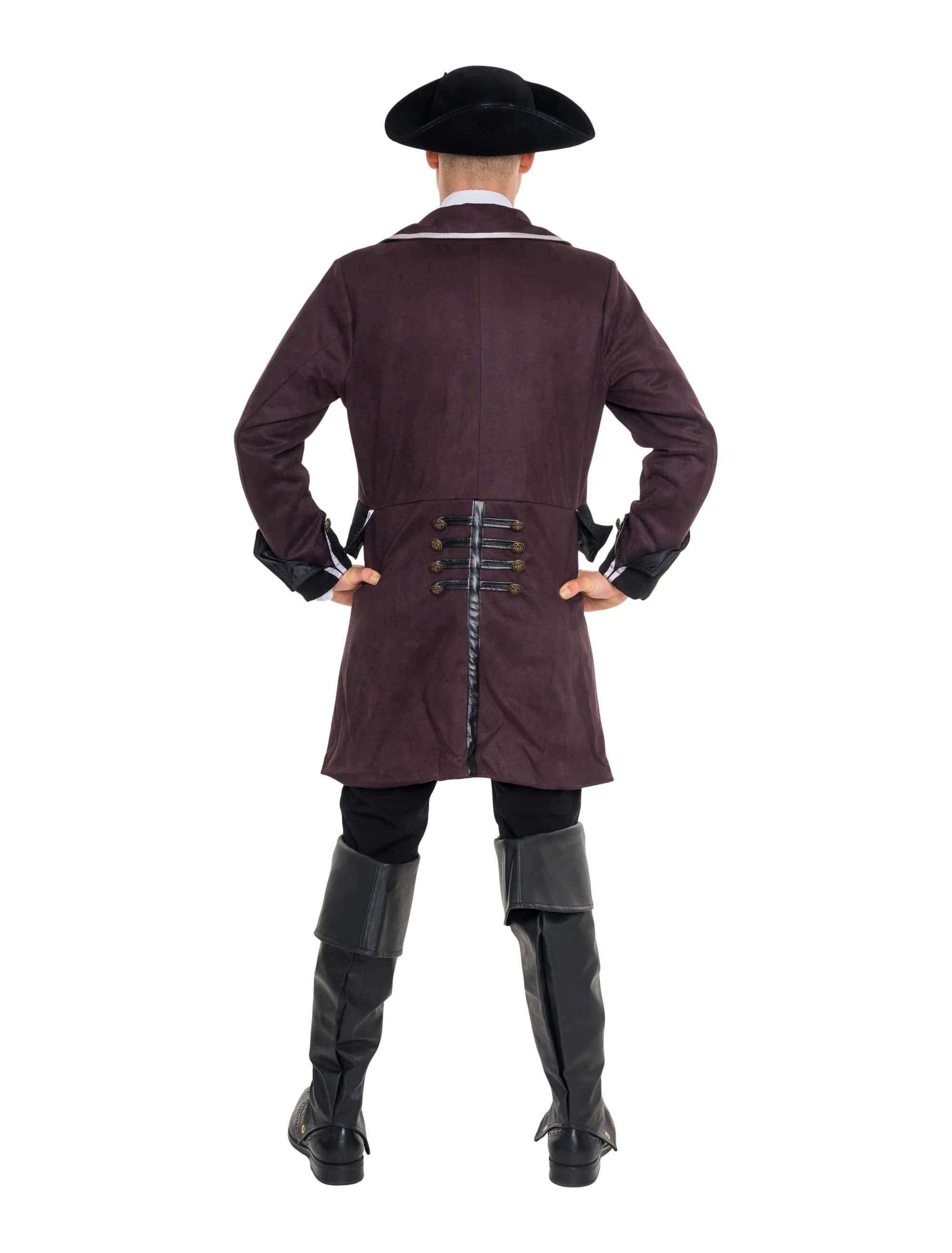 Mantel Pirat Herren braun L