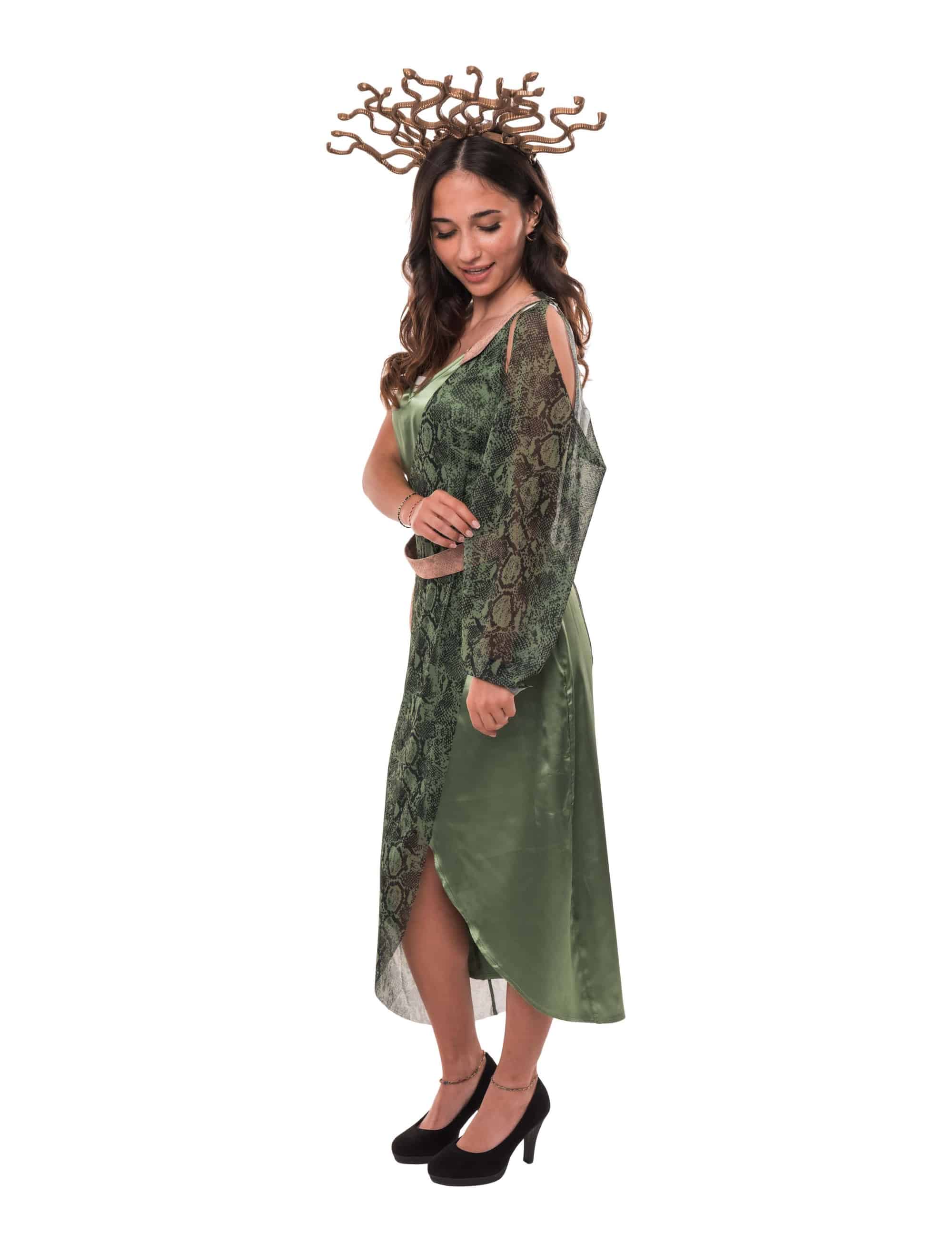 Kleid Medusa grün XS
