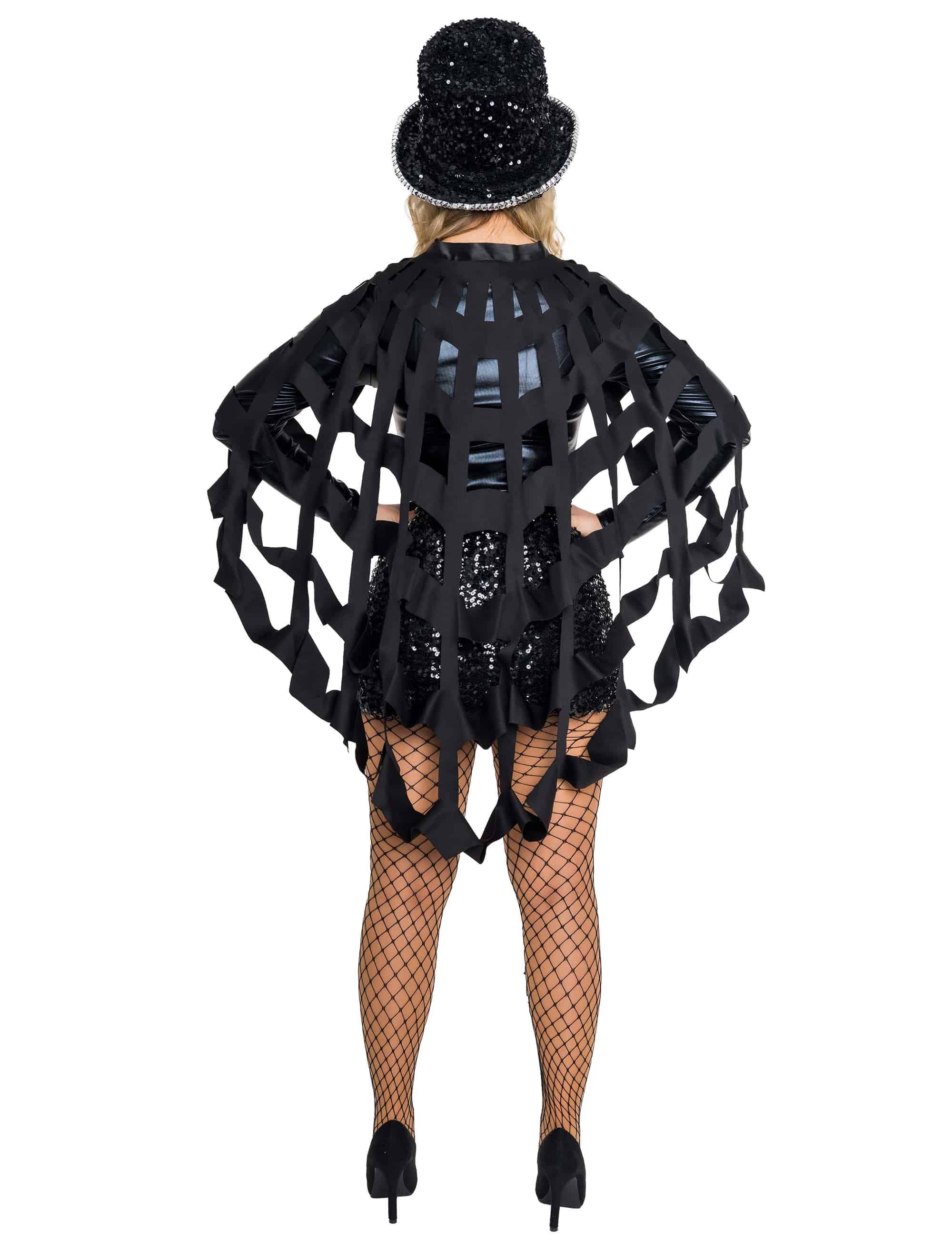 Cape Spinnennetz schwarz one size