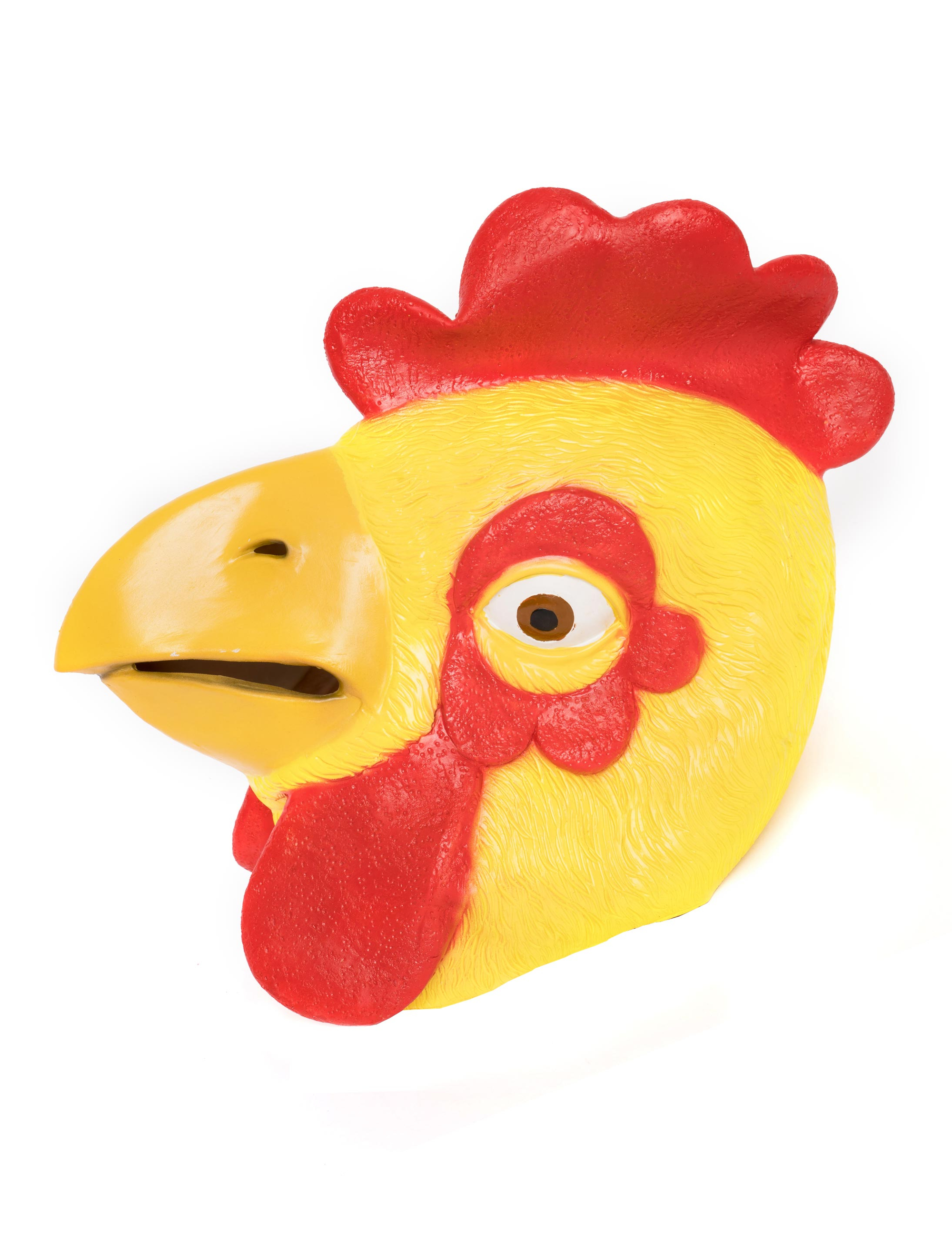 Latexmaske Hahn