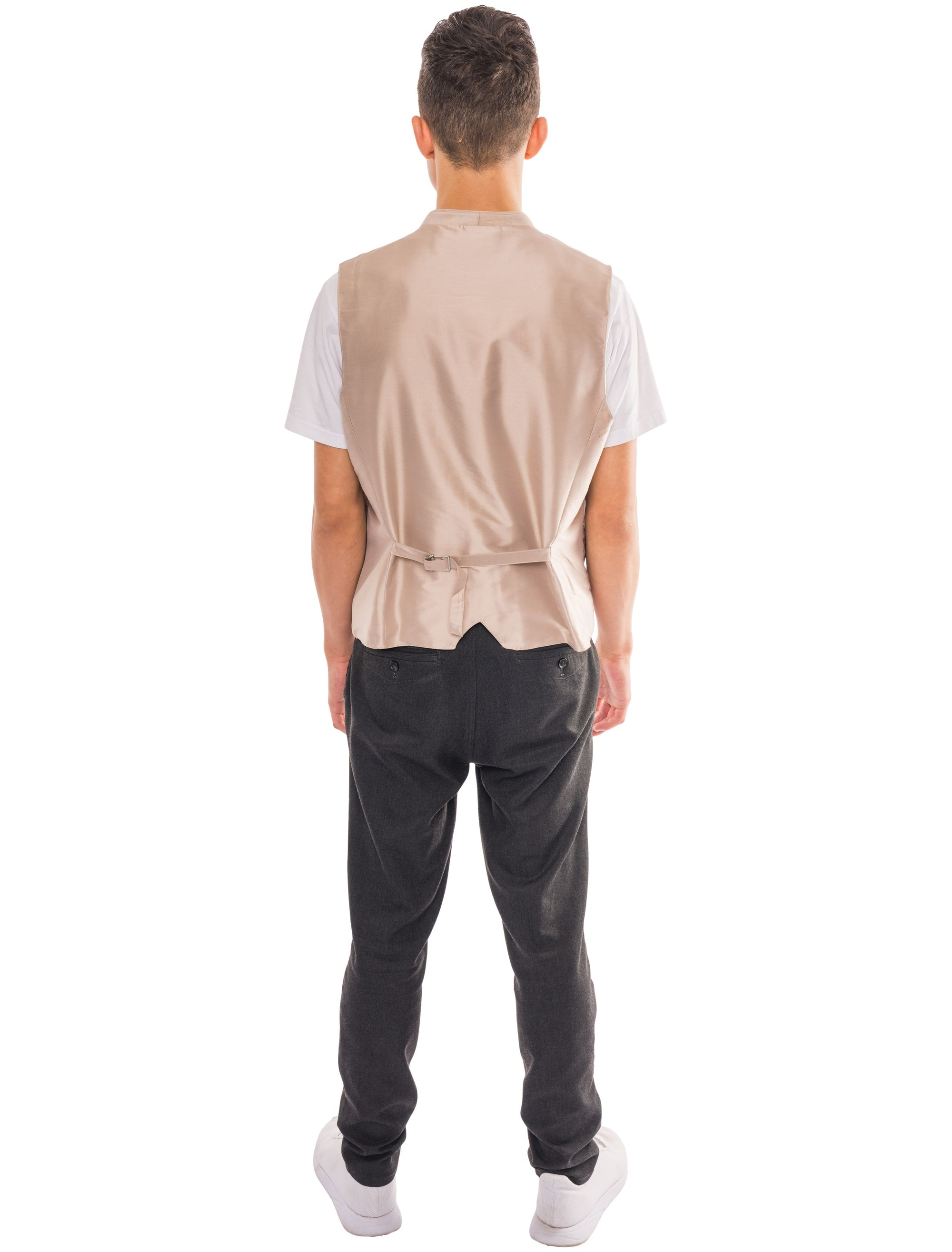 Trachtenweste Silvestro Herren rosa 46