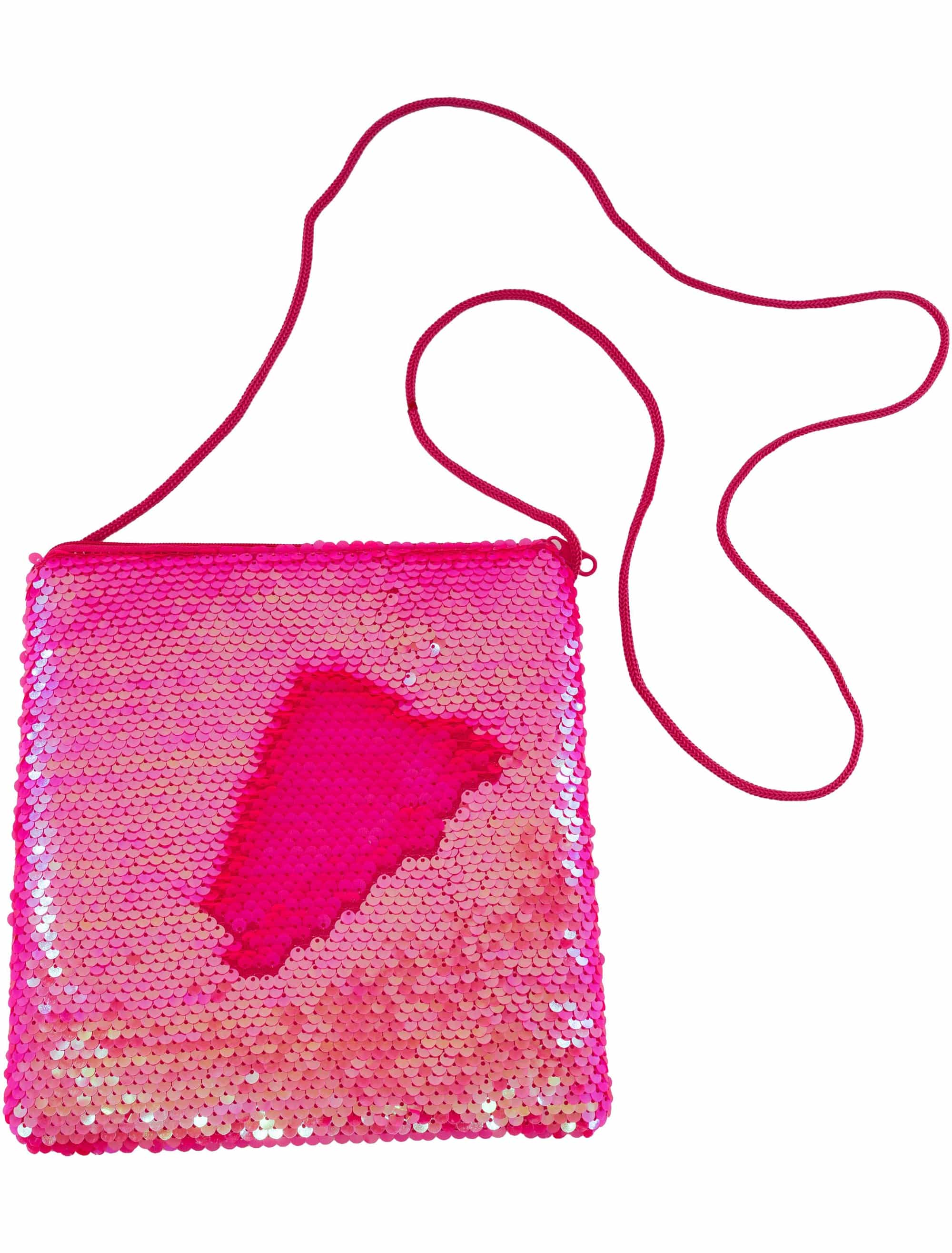 Tasche Wendepailletten pink