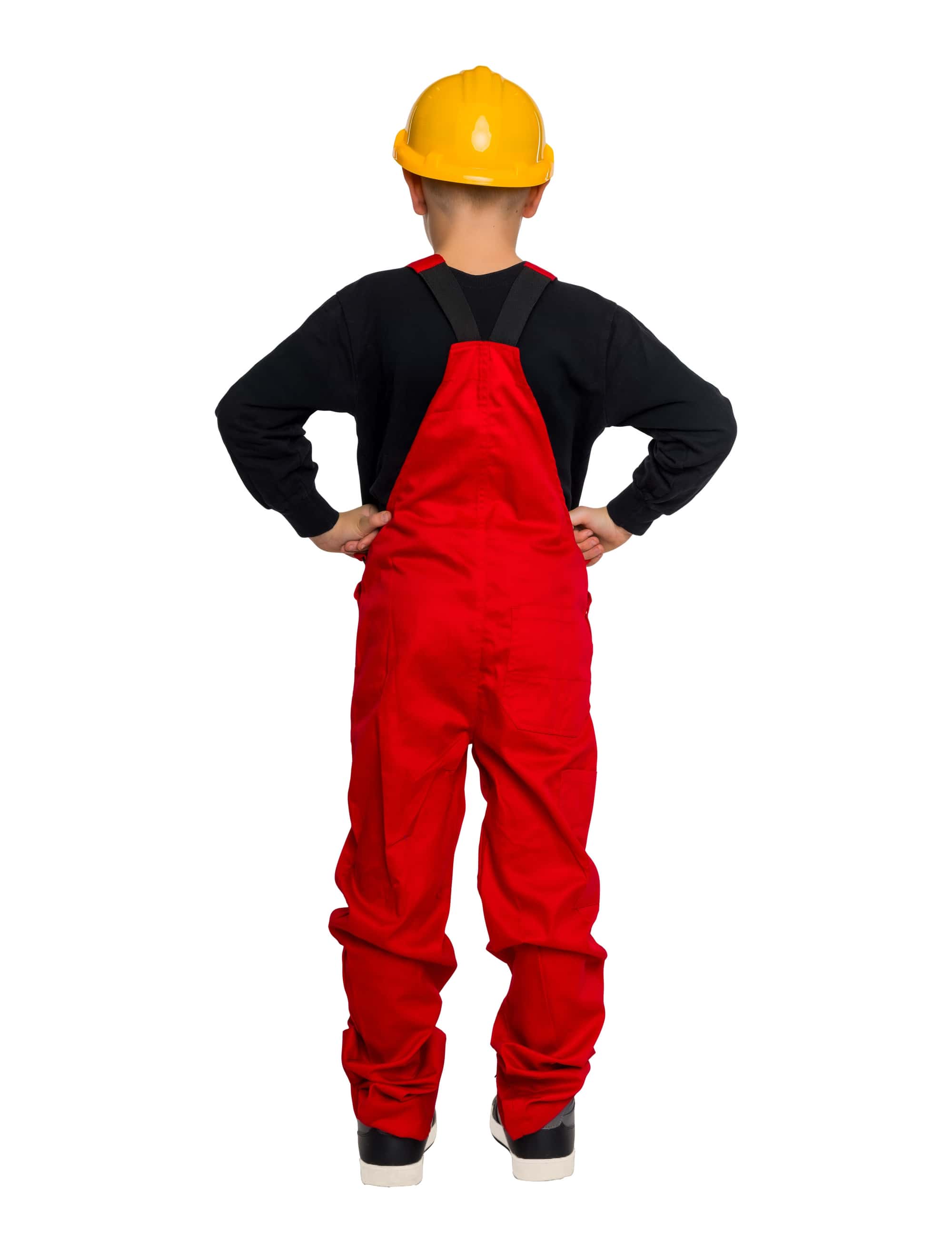 Latzhose Kinder rot 128