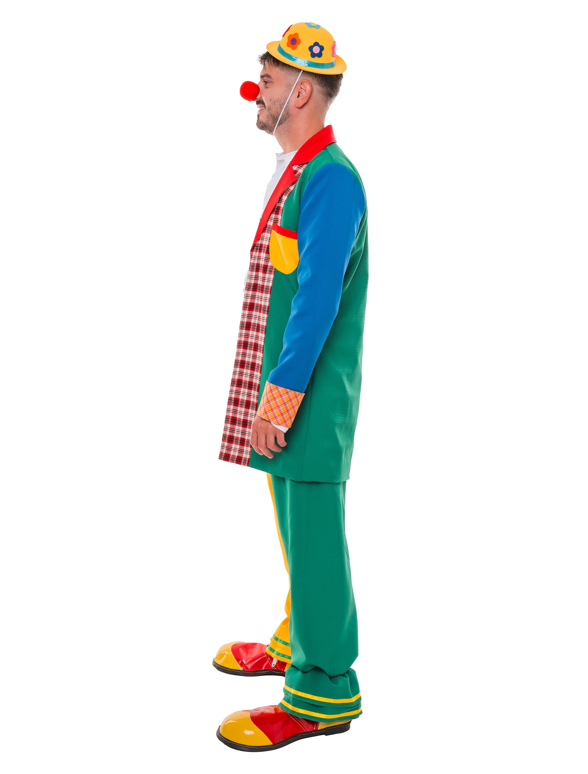 Jackett Clown bunt 4XL/5XL