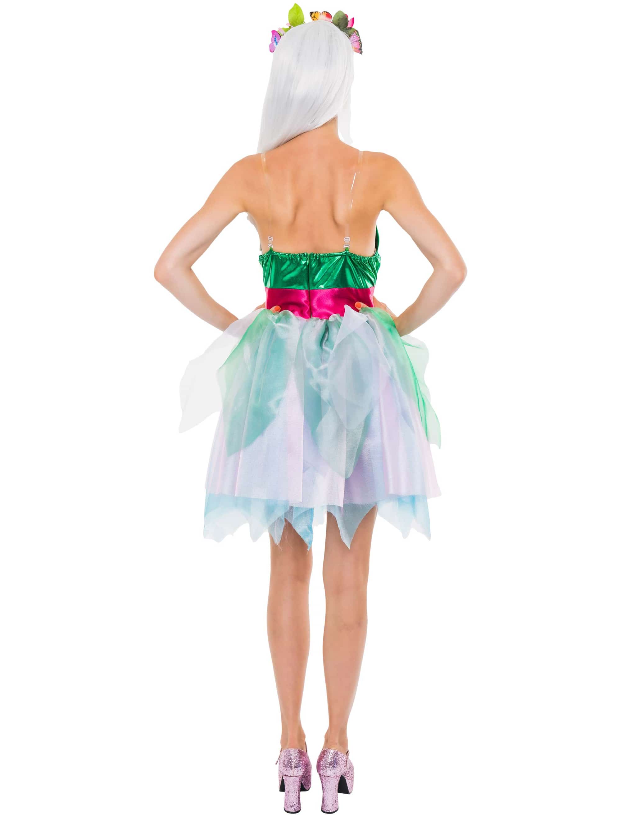 Trägerkleid Nymphe Damen bunt M