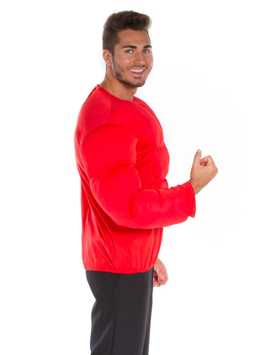 Muskel Oberteil rot one size