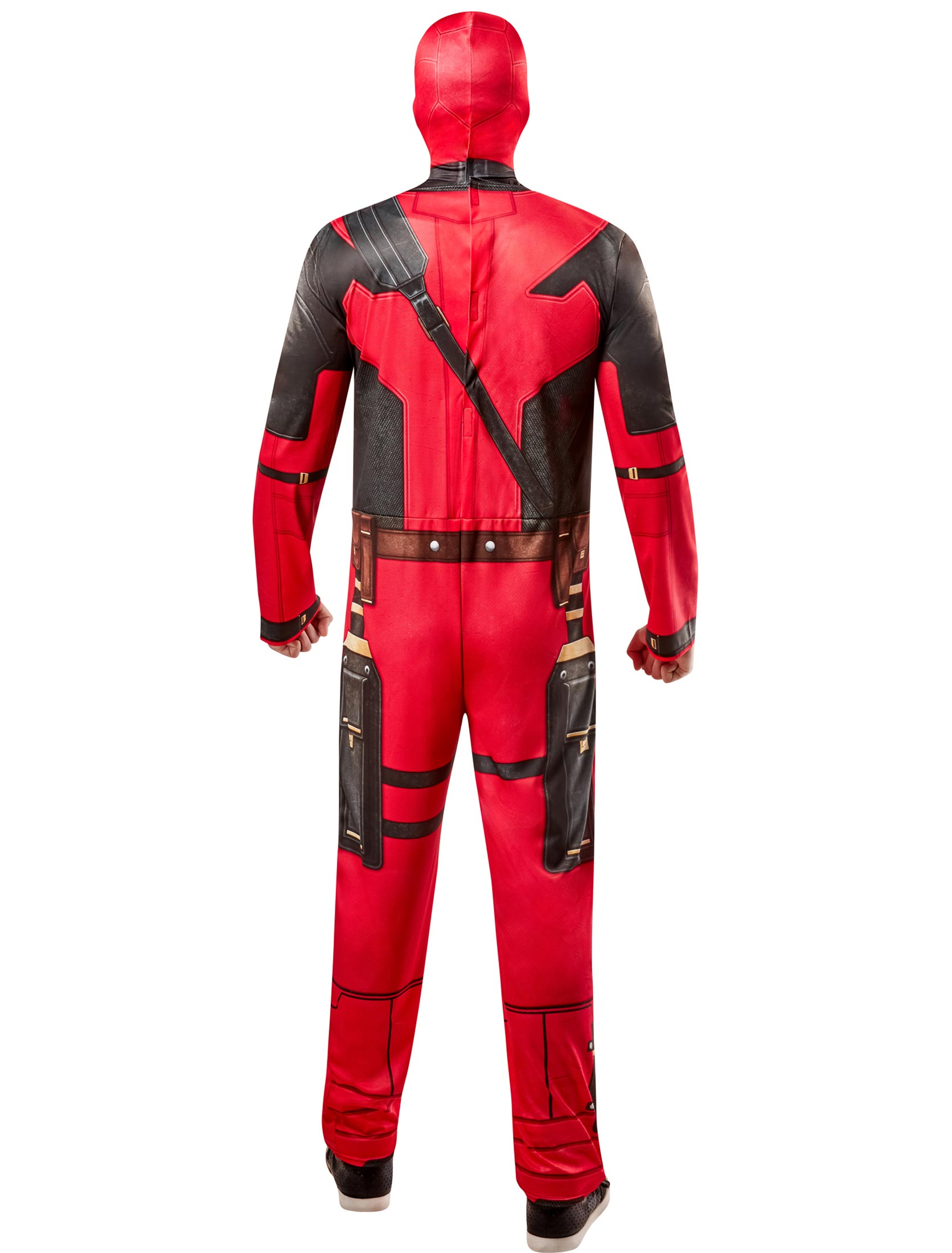 Deadpool 2-tlg. Herren rot/schwarz M
