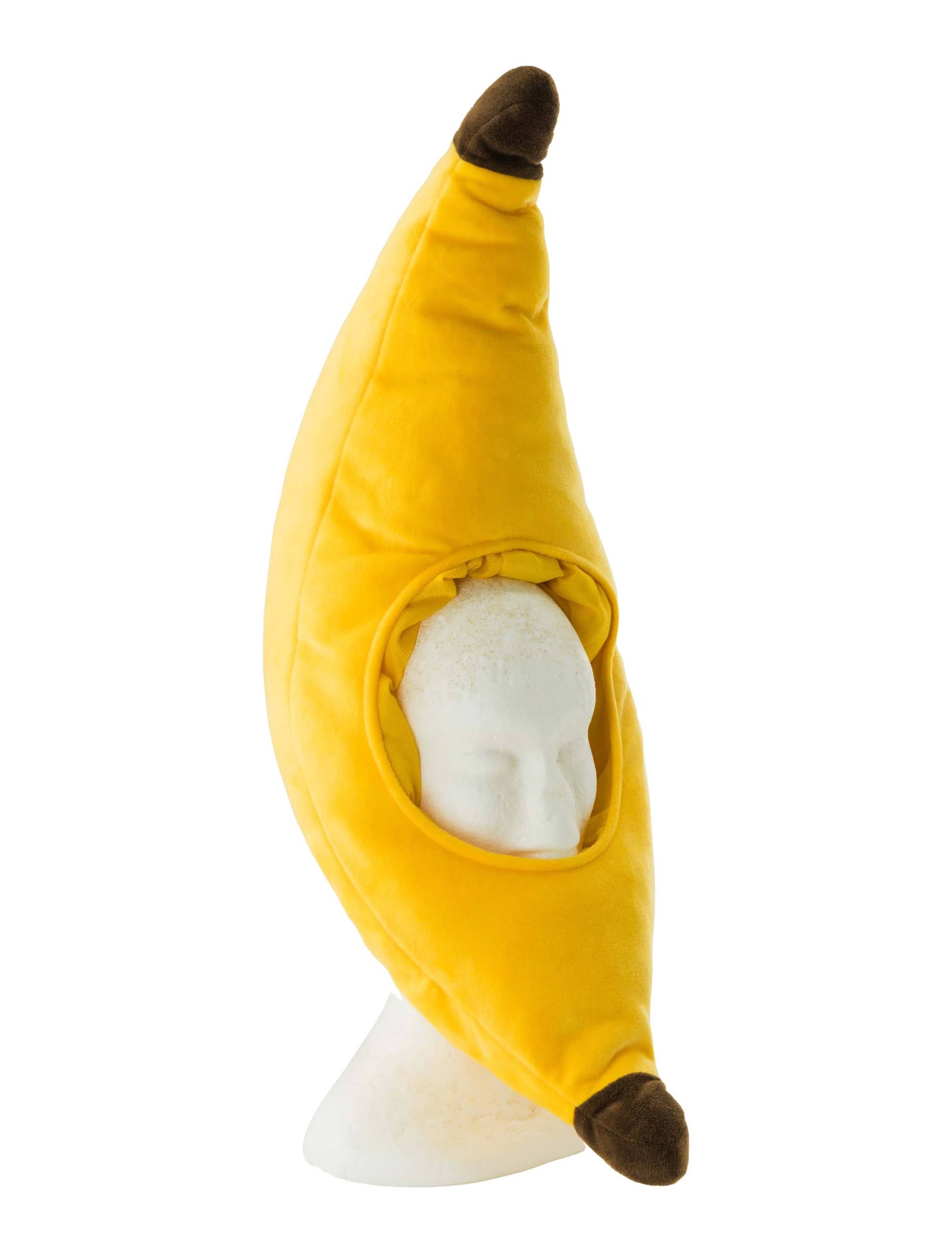 Mütze Banane gelb one size