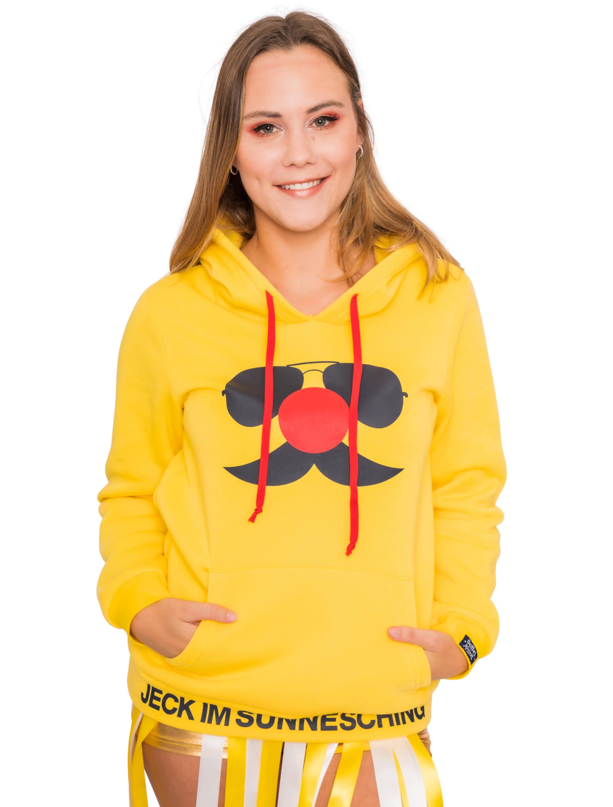 JIS Hoodie Unisex Jeck im Sunnesching gelb S/M