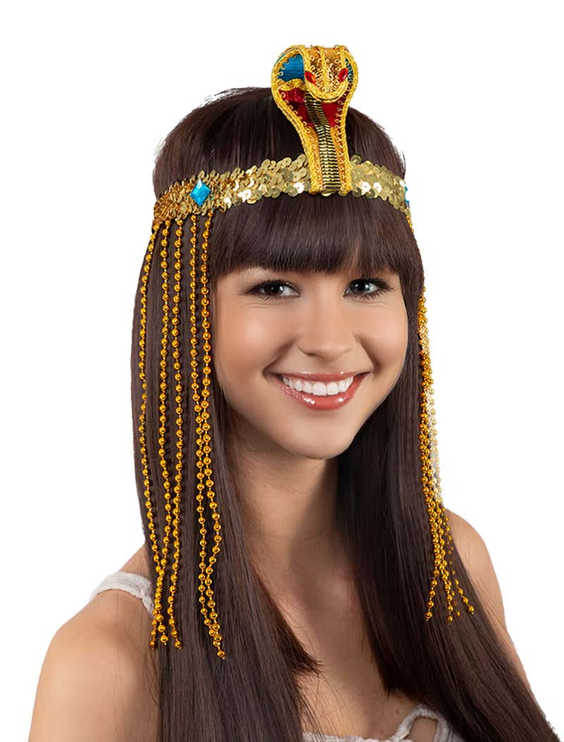 Kopfschmuck Pharao gold