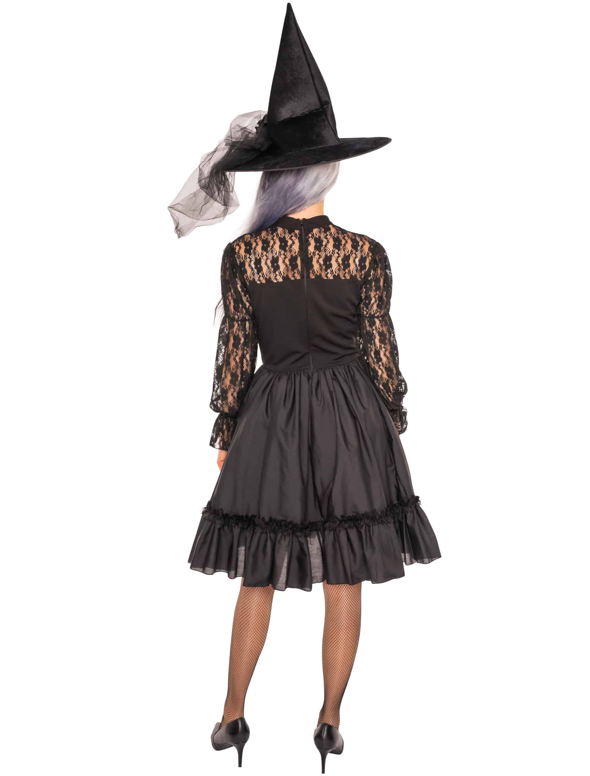 Kleid Kamee mit Spitze schwarz S