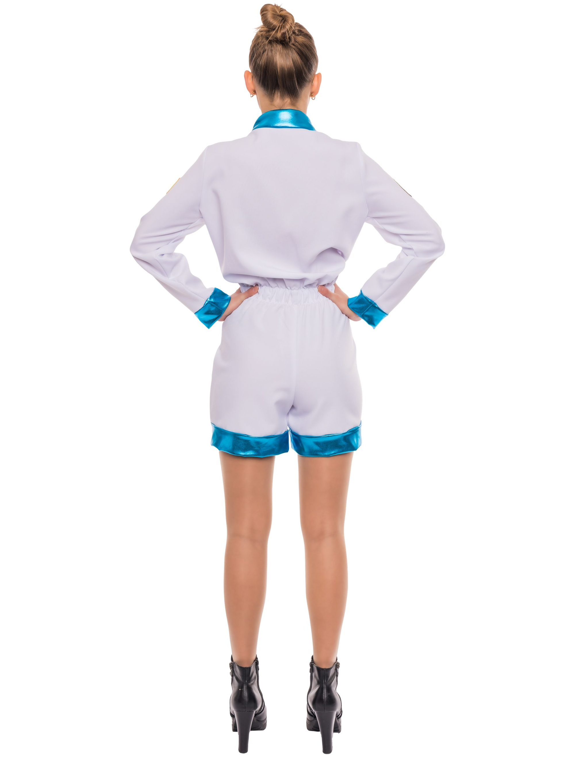 Astronaut Onesie Damen weiß 2XL/3XL
