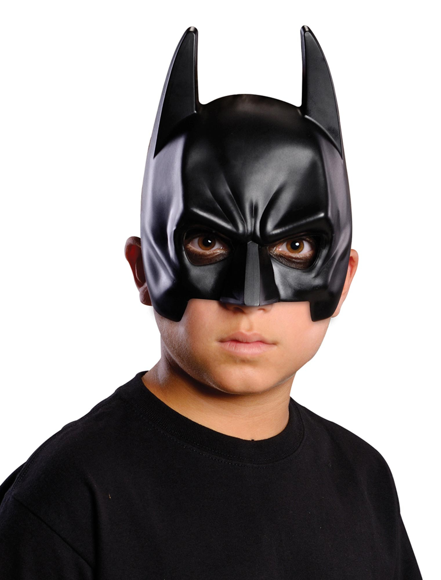 Batman Halbmaske Kinder schwarz one size