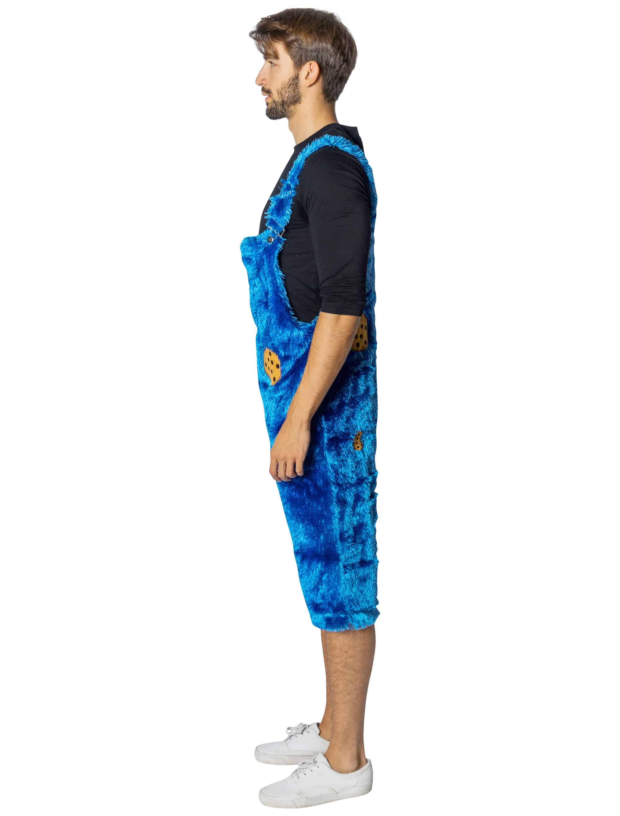 Latzhose Krümelchen blau M/L