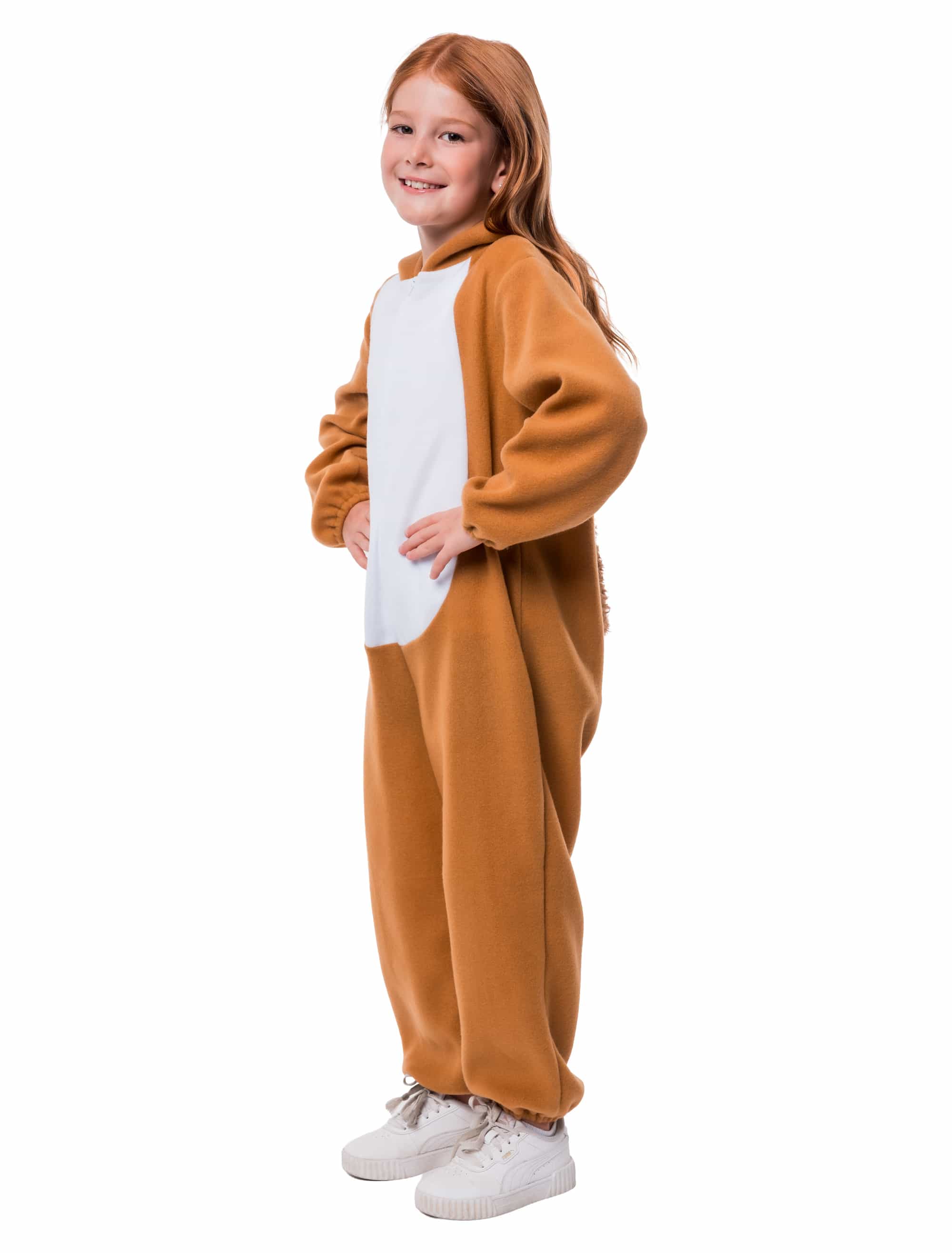 Overall Eichhörnchen Plüsch Kinder hellbraun 116