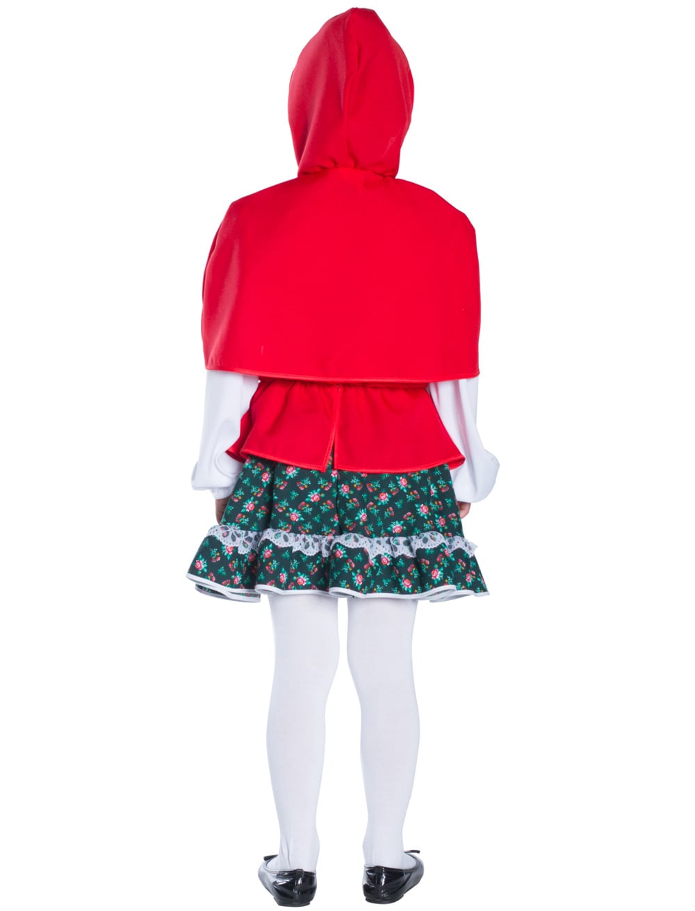 Kleid Rotkäppchen mit Umhang Kinder Mädchen rot 128