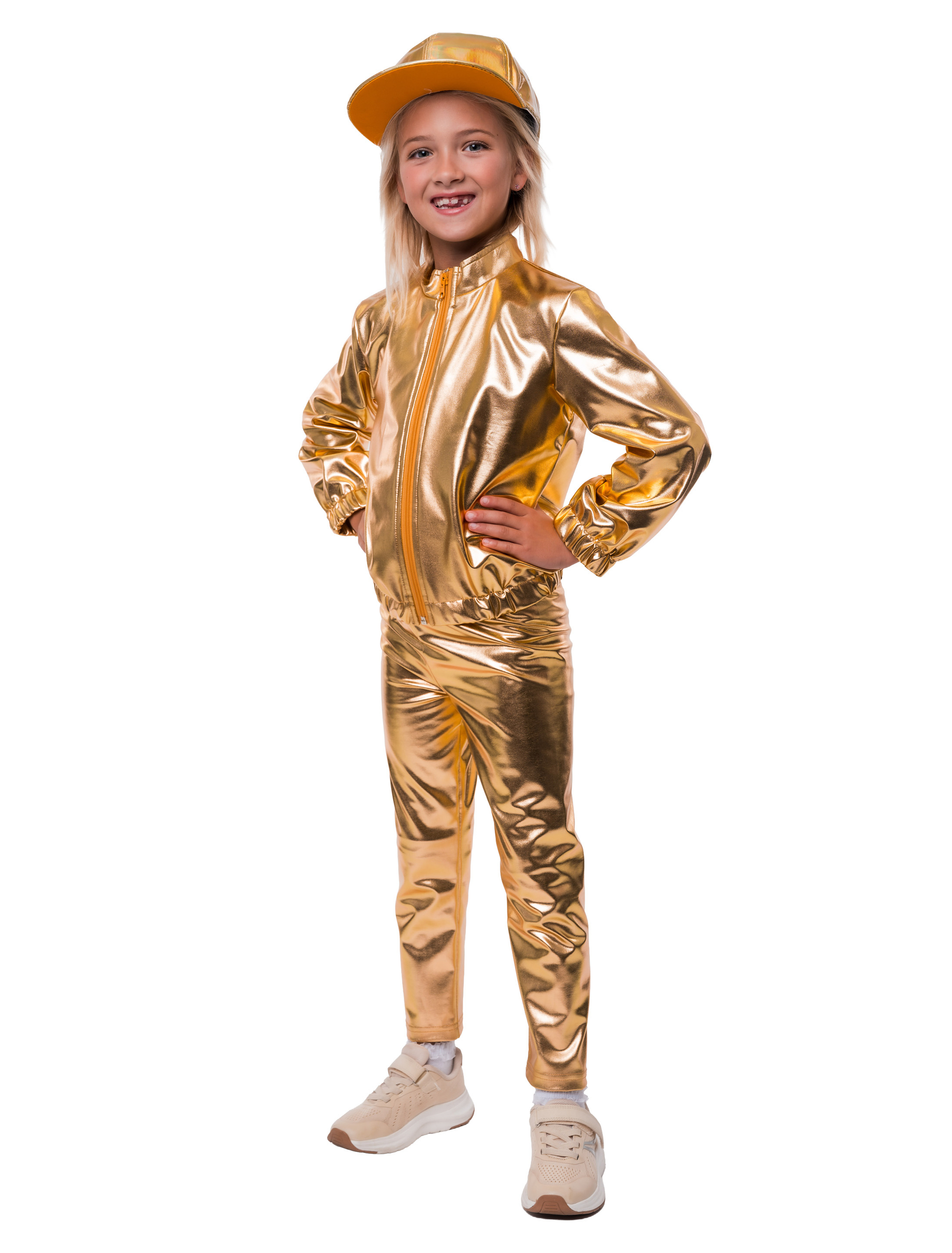 Leggings Metallic Kinder gold 116