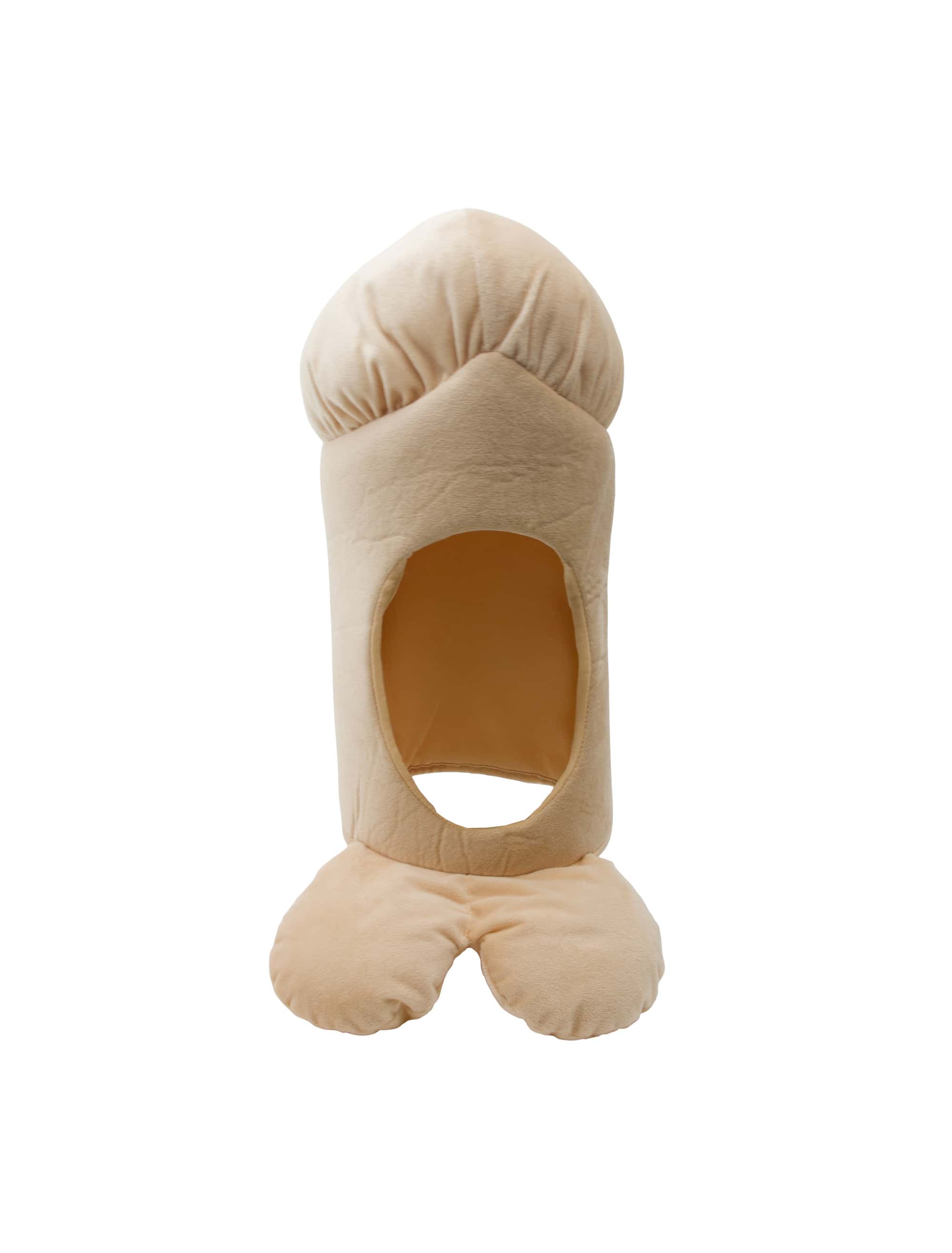 Mütze Penis beige one size